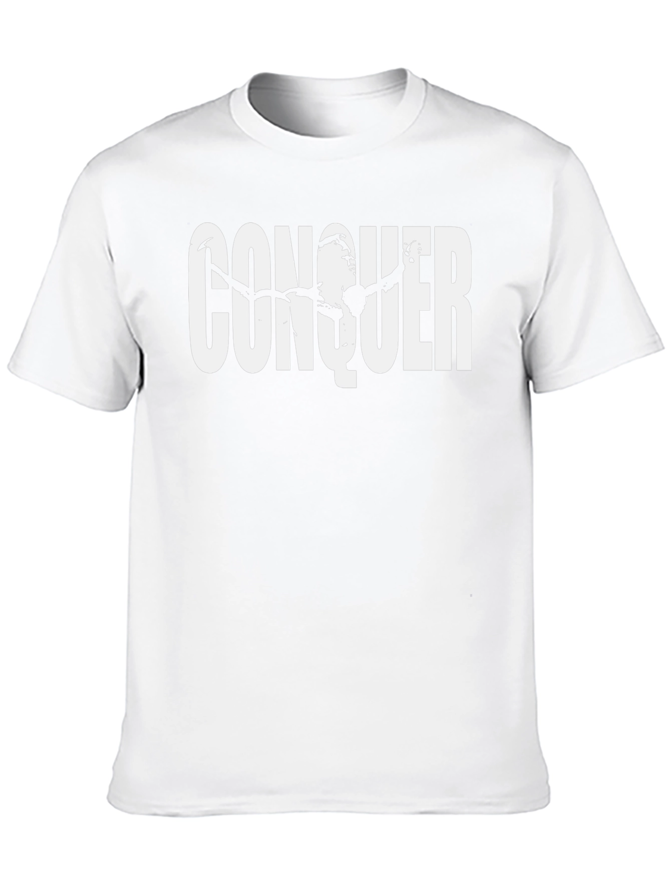 Conquer T-Shirt - Black Graphic Tee