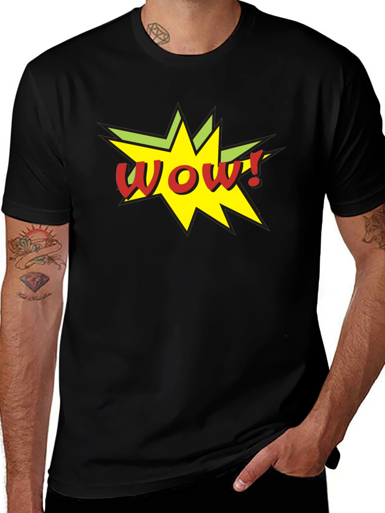 WOW! Graphic Tee - Bold Pop Art Style