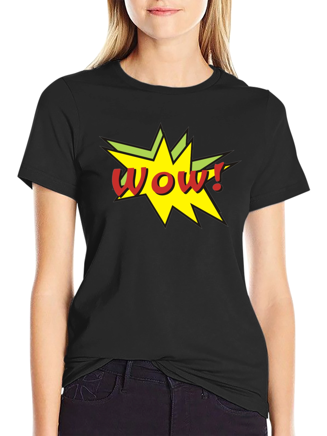 WOW! Graphic Tee - Bold Pop Art Style