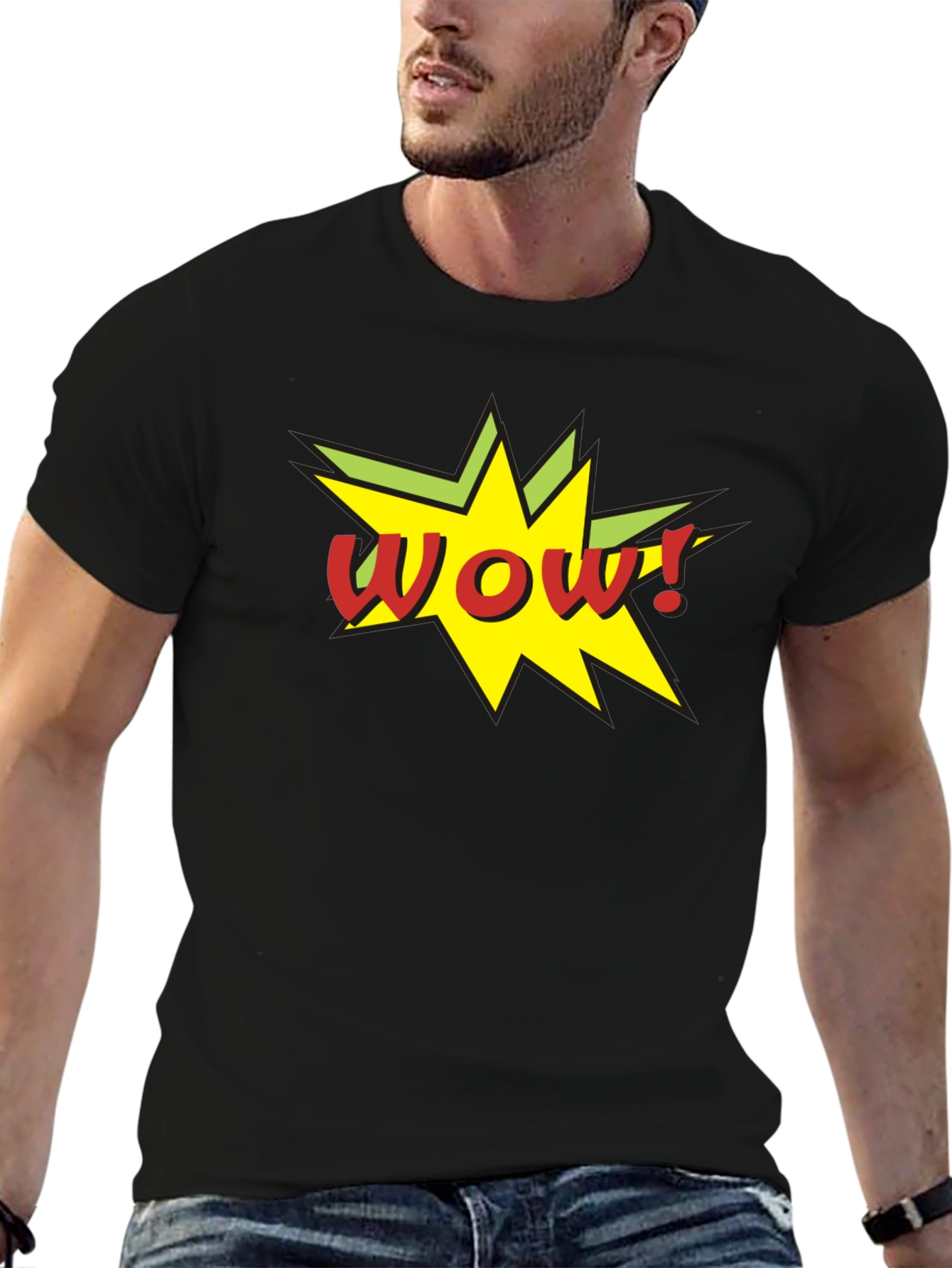 WOW! Graphic Tee - Bold Pop Art Style