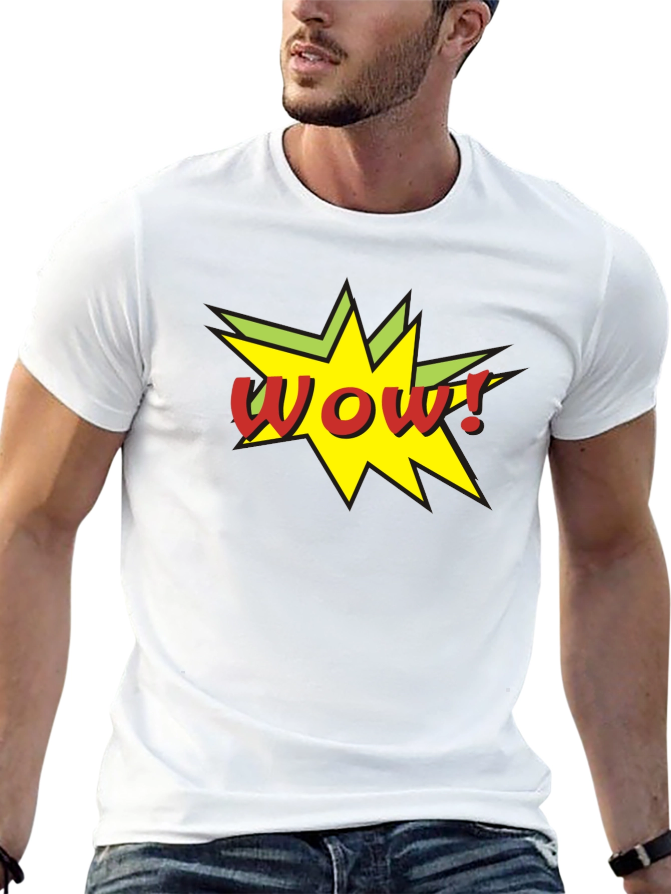 WOW! Graphic Tee - Bold Pop Art Style