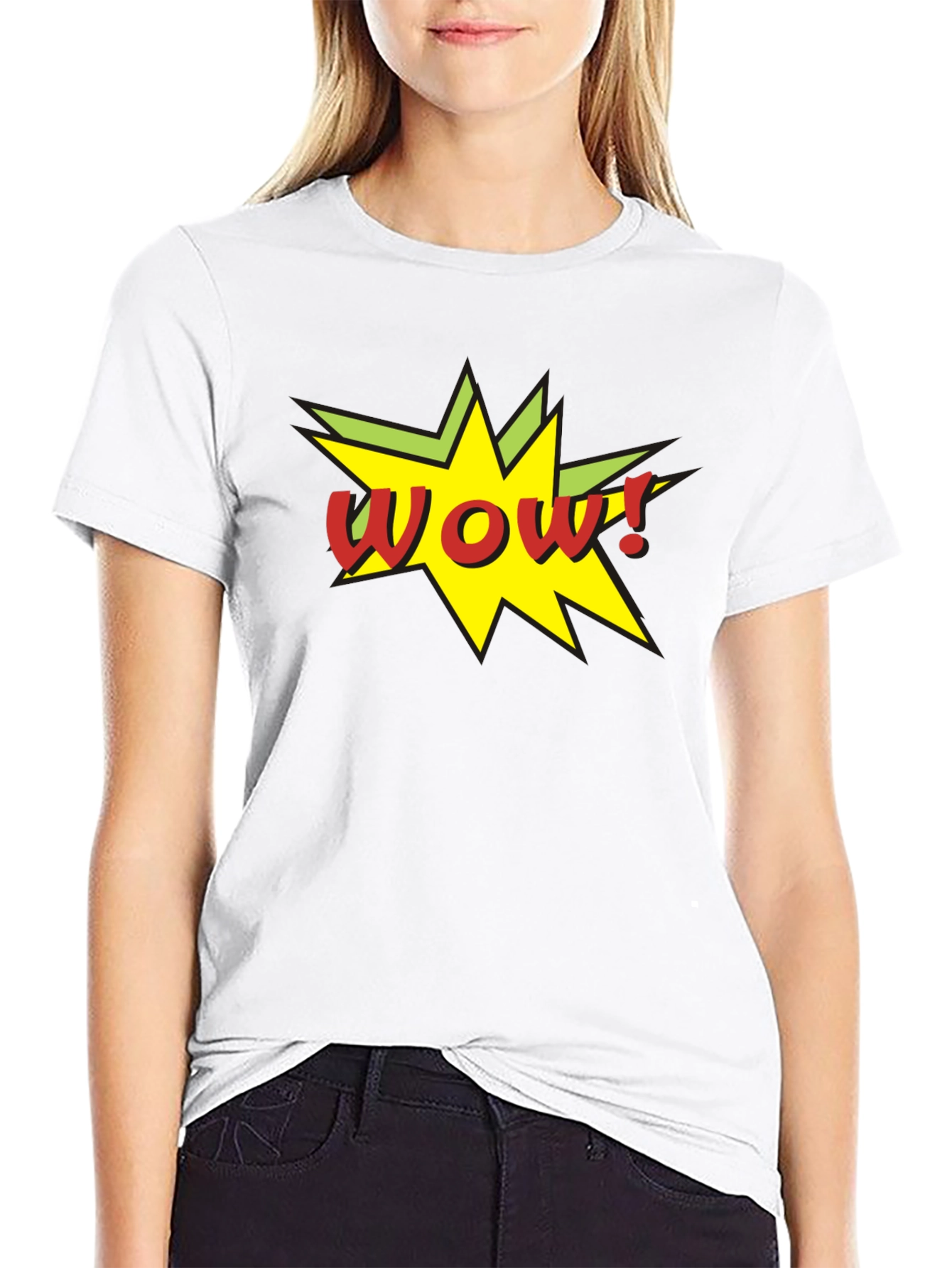 WOW! Graphic Tee - Bold Pop Art Style