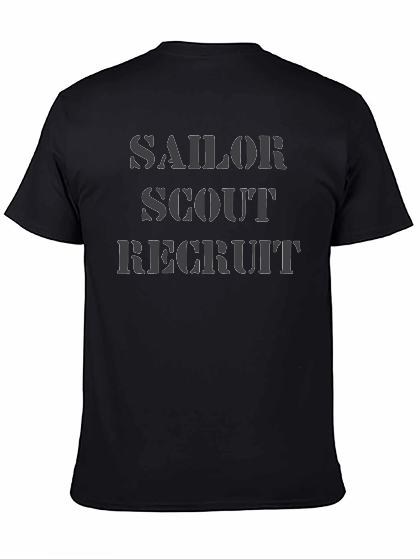 Sailor Scout Recruit Graphic Tee - Military Inspired T-Shirt