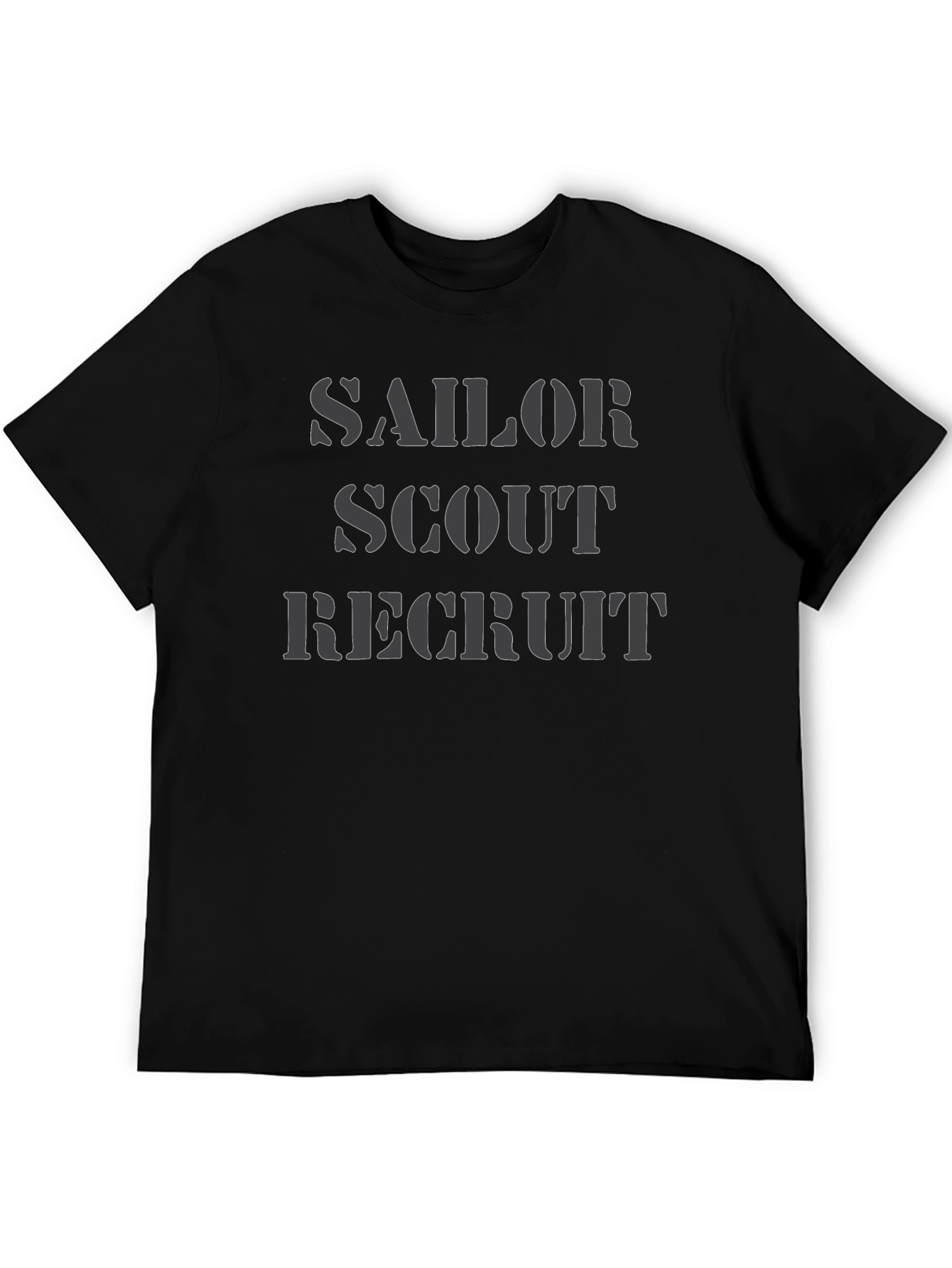 Sailor Scout Recruit Graphic Tee - Military Inspired T-Shirt