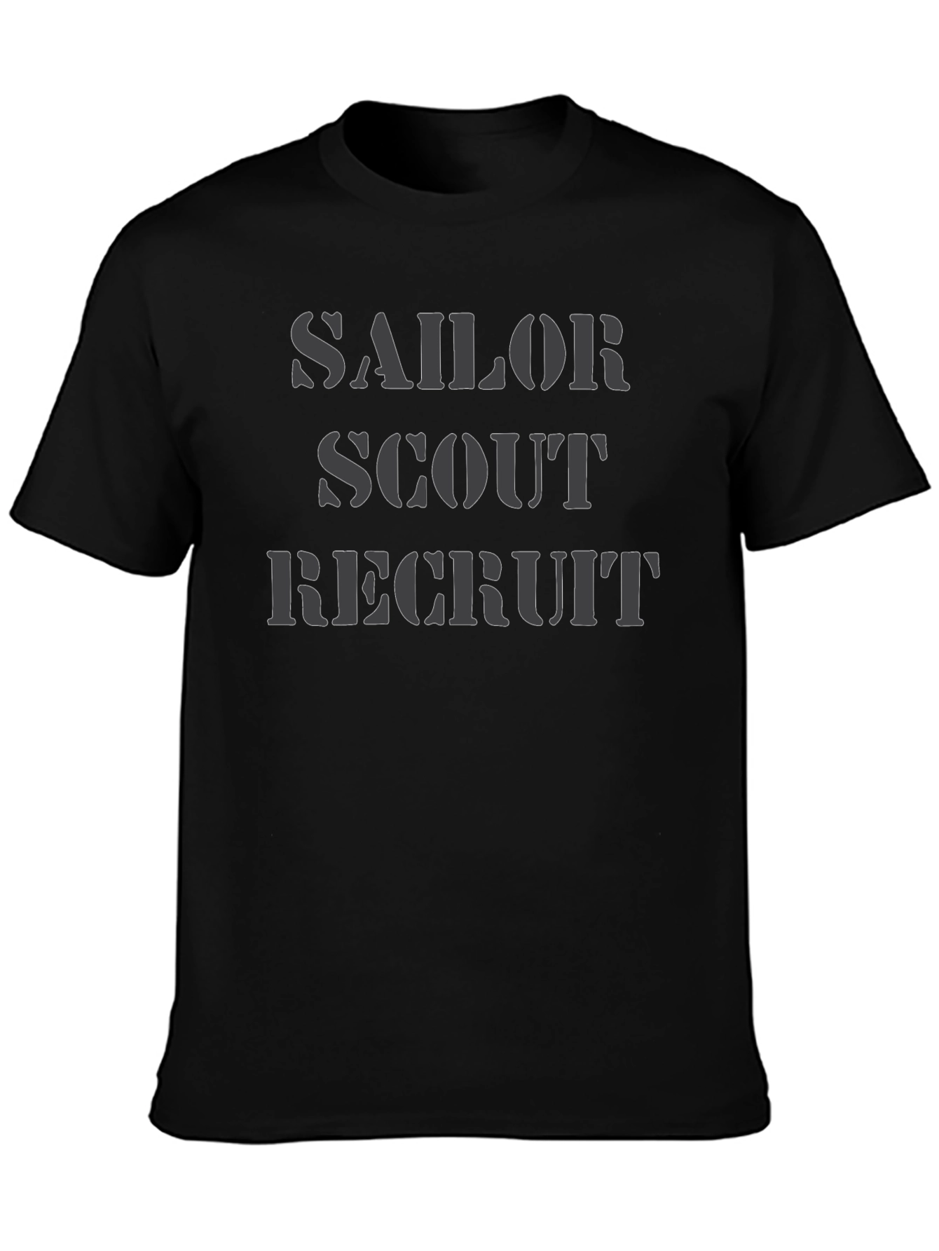 Sailor Scout Recruit Graphic Tee - Military Inspired T-Shirt