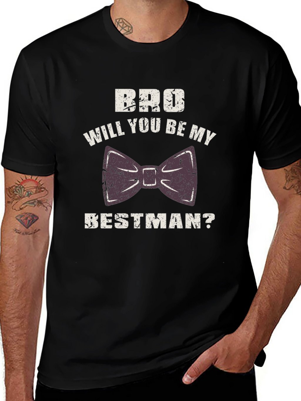 Bro Bestman Proposal Tee