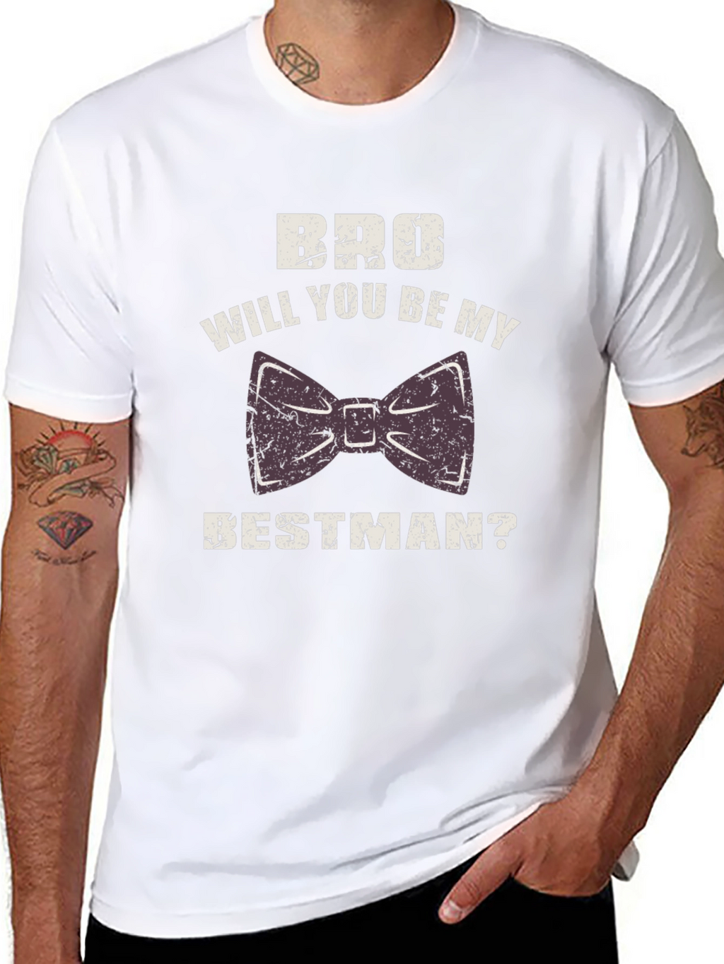 Bro Bestman Proposal Tee