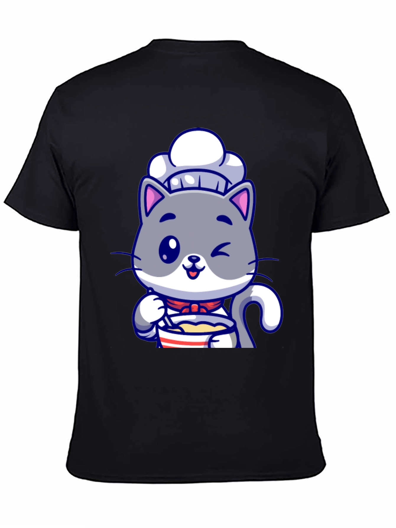 Cute Chef Cat T-Shirt