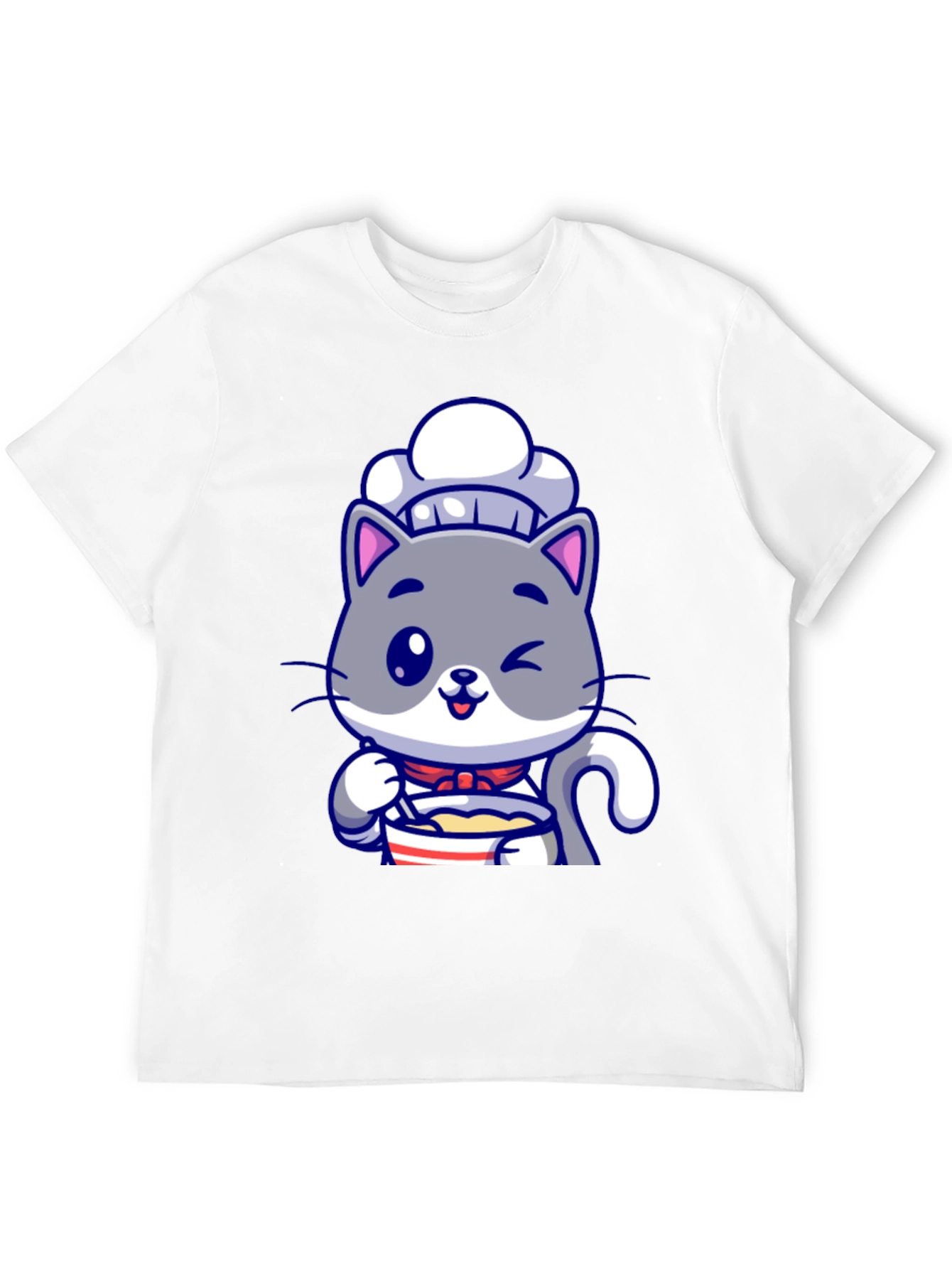Cute Chef Cat T-Shirt