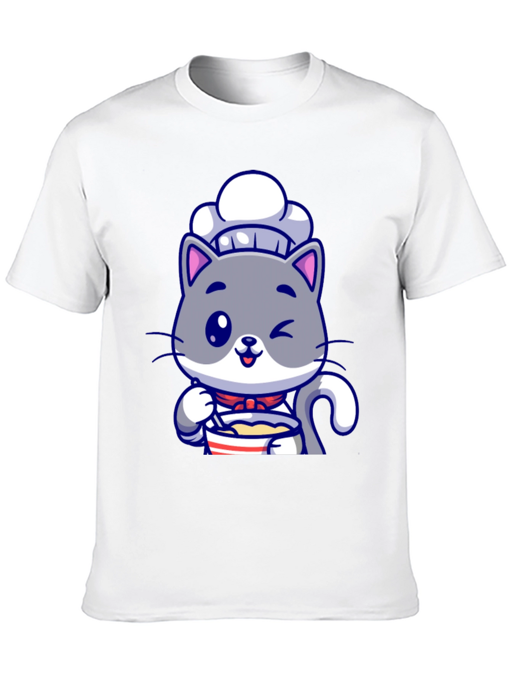Cute Chef Cat T-Shirt