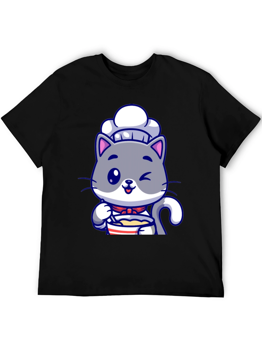 Cute Chef Cat T-Shirt