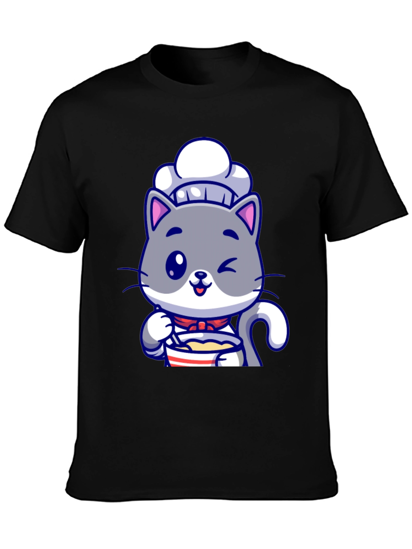 Cute Chef Cat T-Shirt