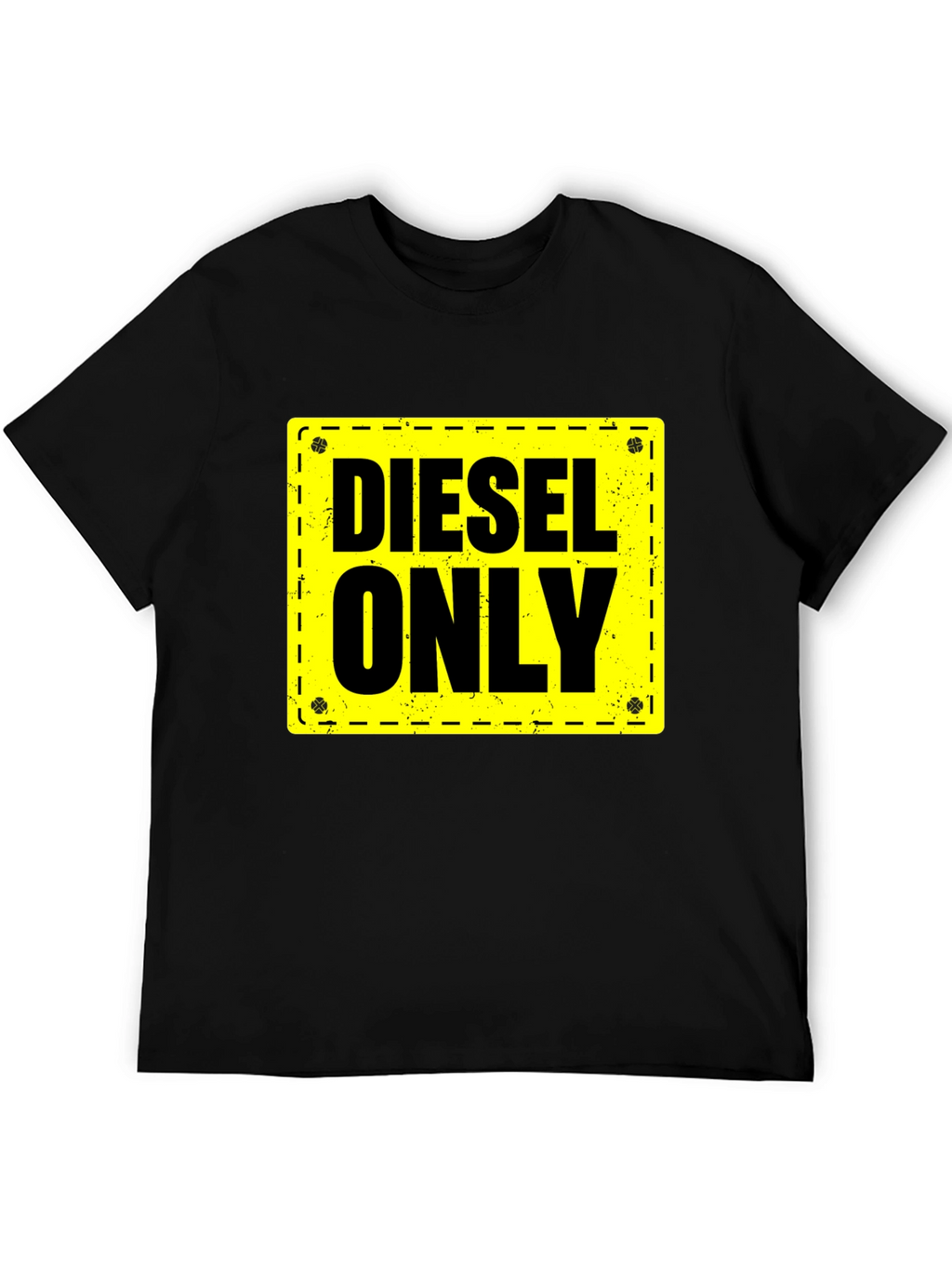 Diesel Only Graphic Tee - Black