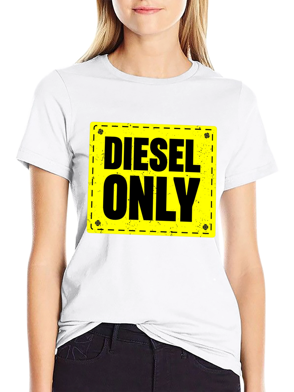 Diesel Only Graphic Tee - Black