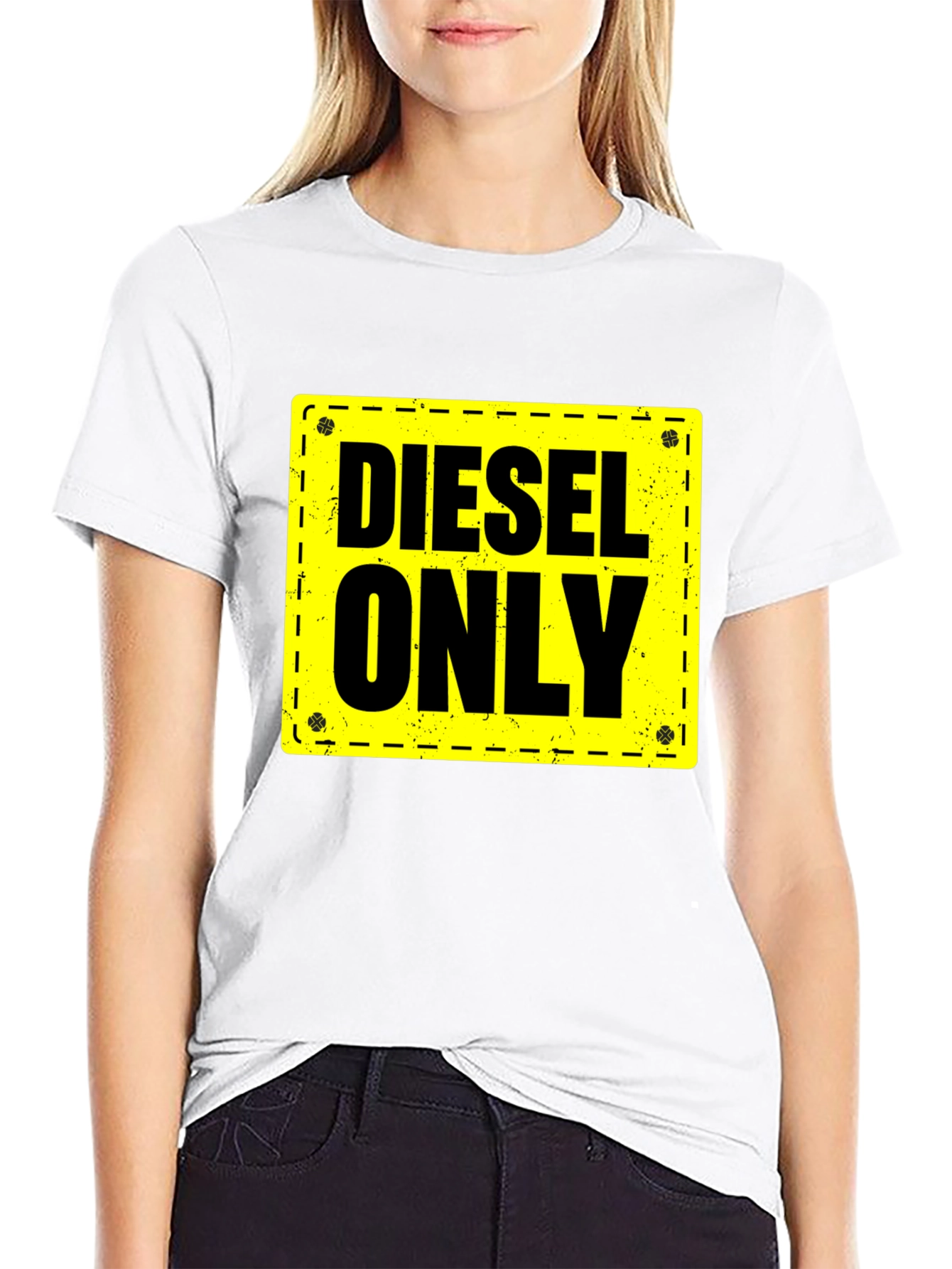Diesel Only Graphic Tee - Black