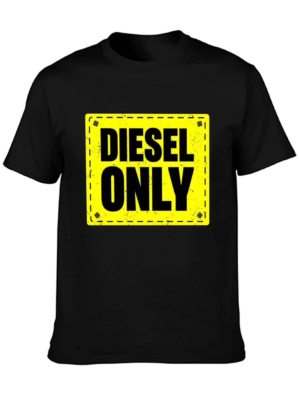 Diesel Only Graphic Tee - Black