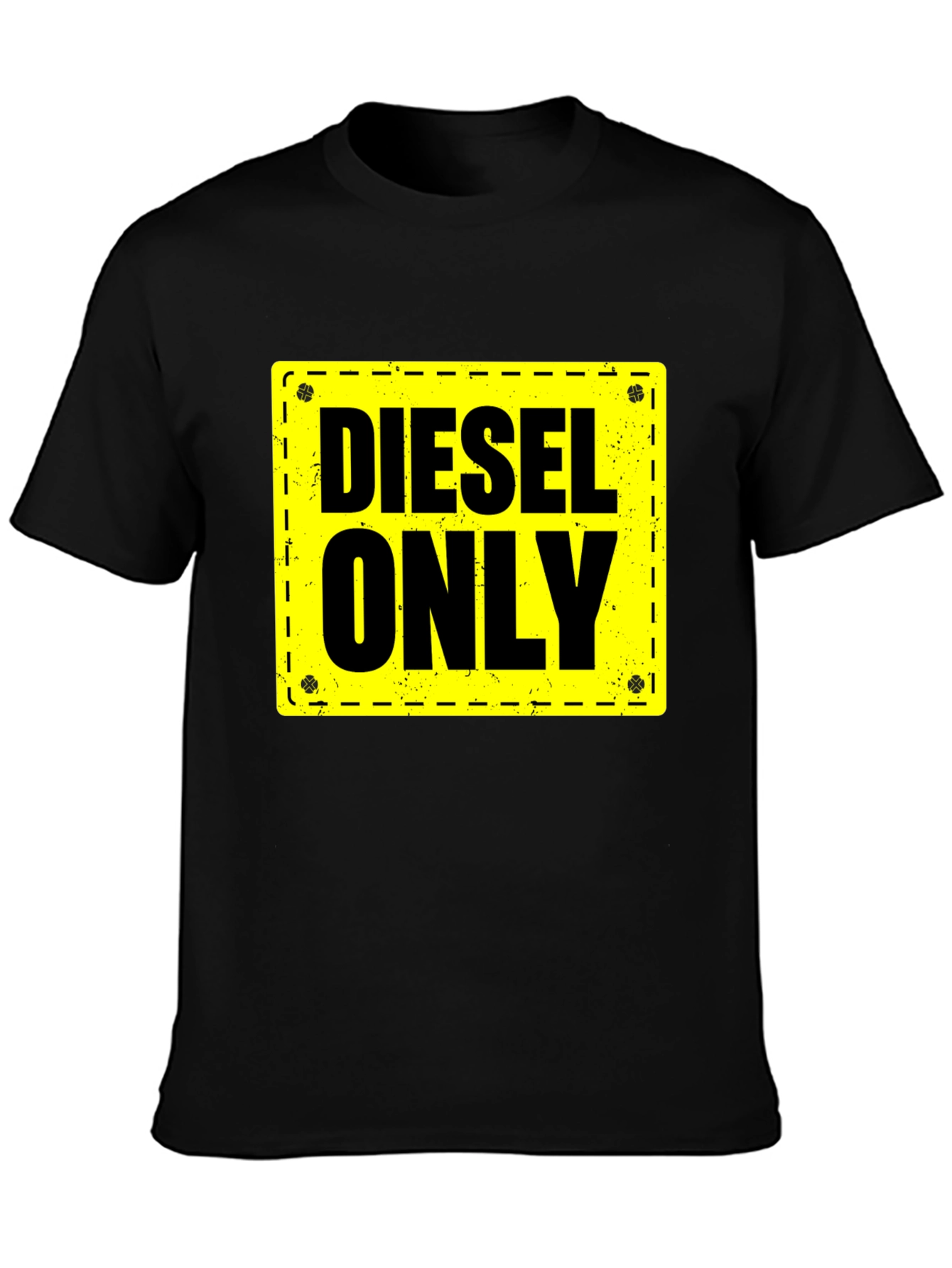Diesel Only Graphic Tee - Black