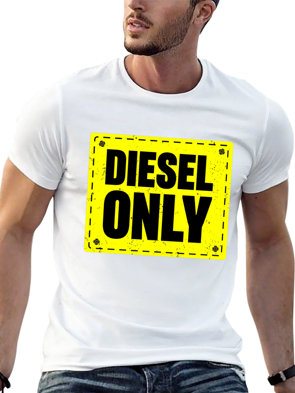 Diesel Only Graphic Tee - Black