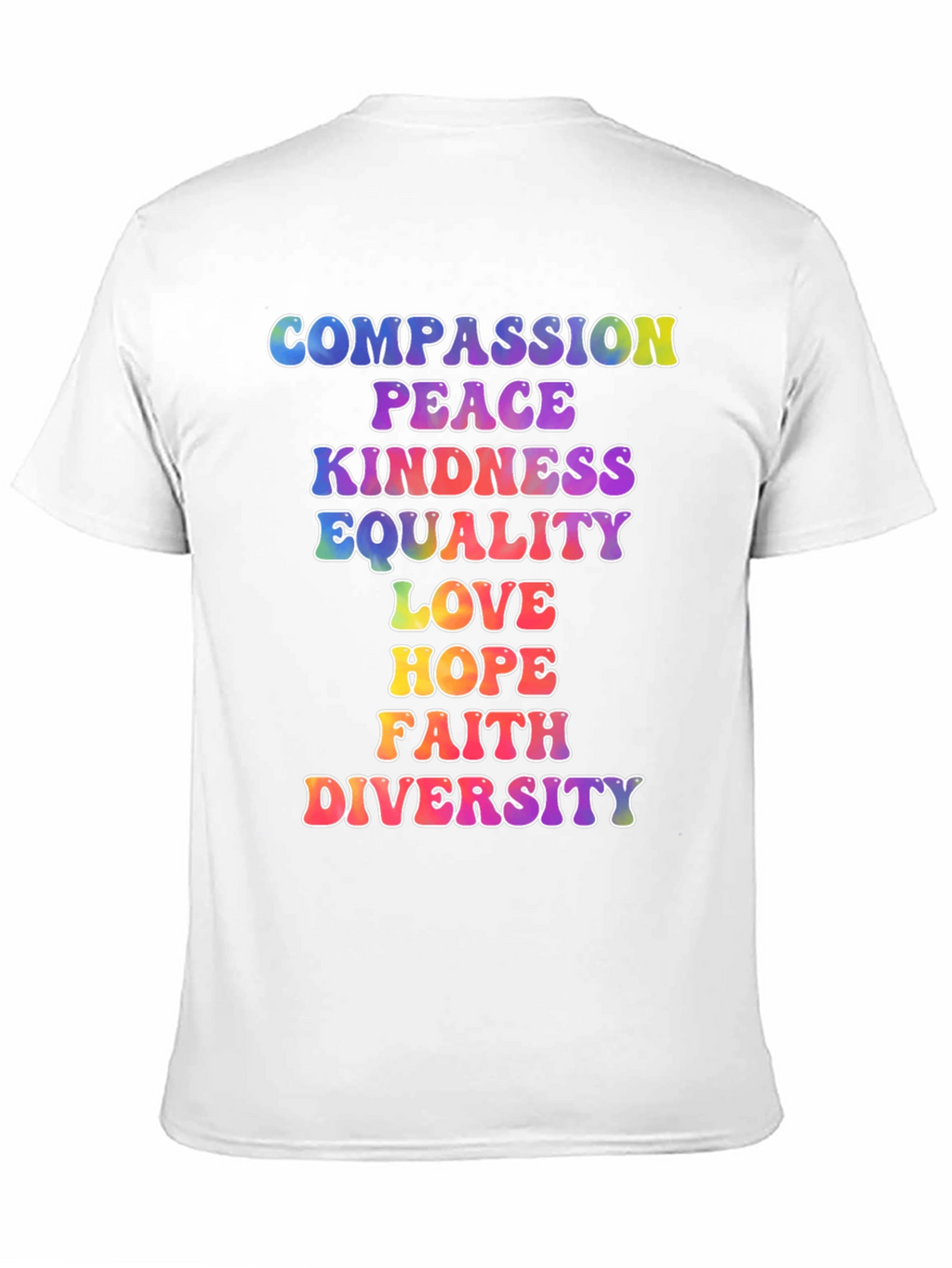 Compassion Peace Kindness Equality T-Shirt