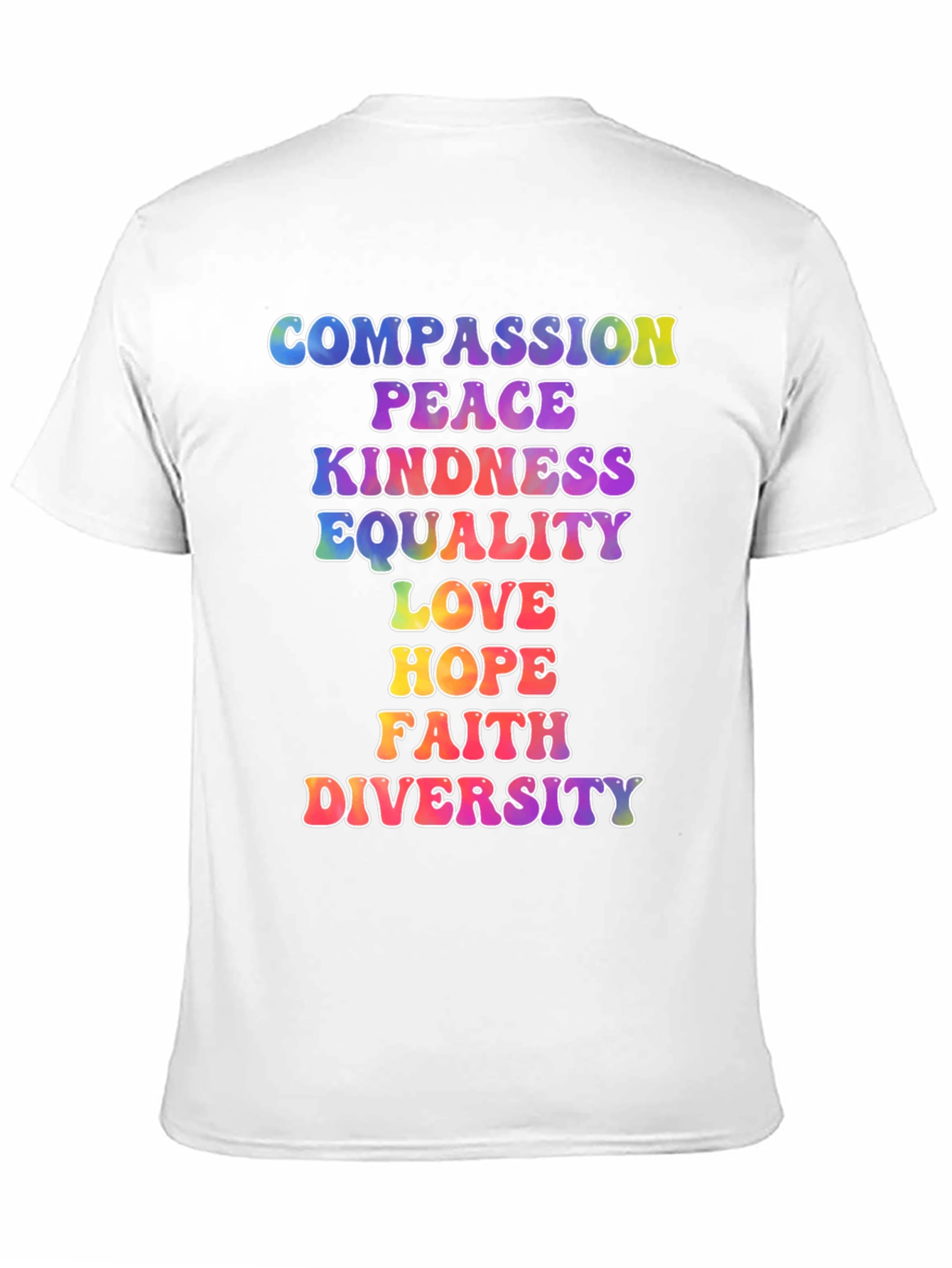 Compassion Peace Kindness Equality T-Shirt