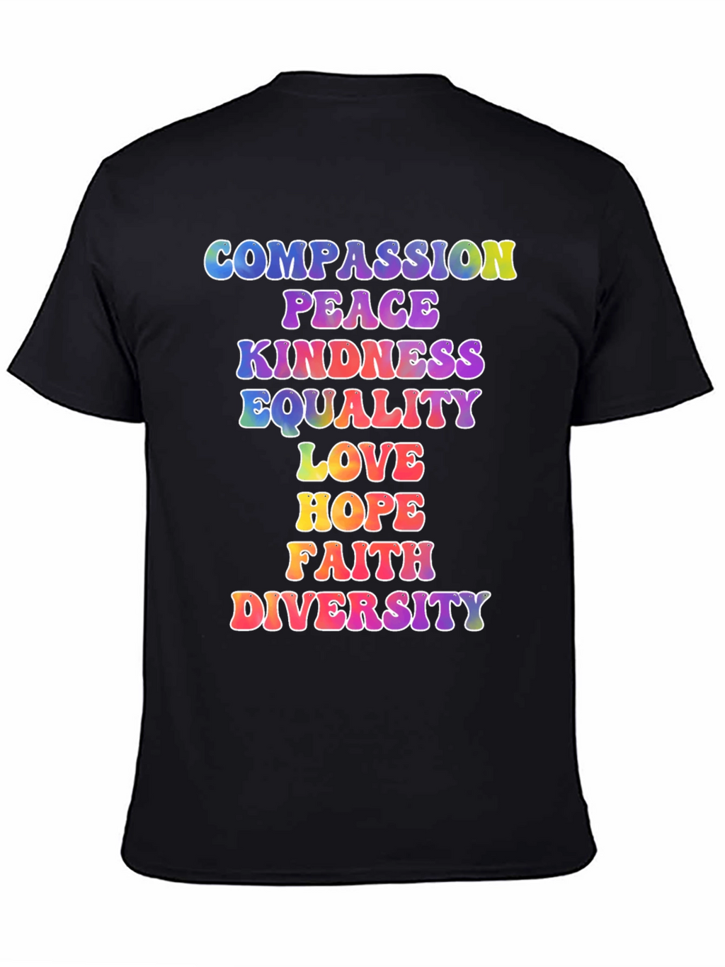 Compassion Peace Kindness Equality T-Shirt