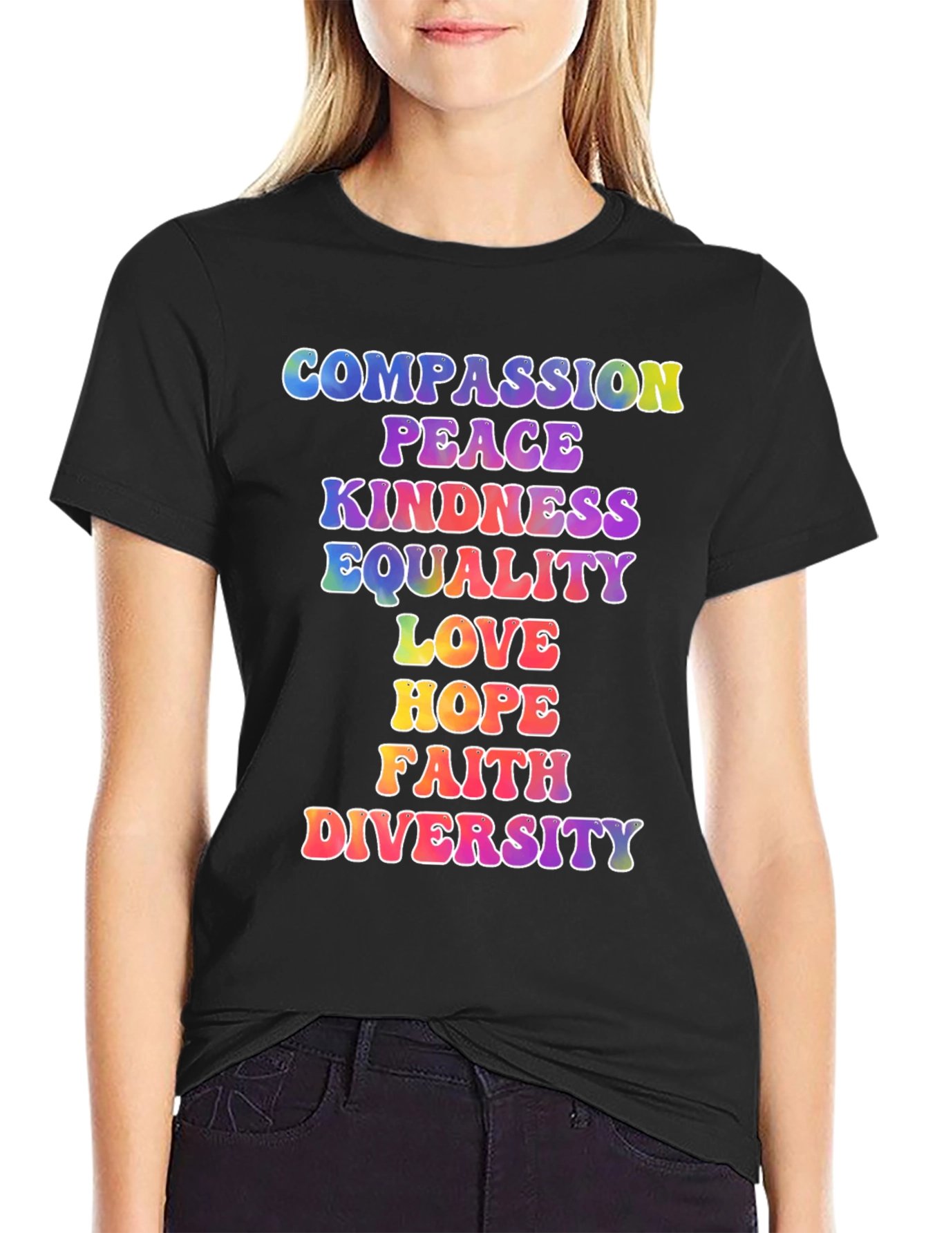 Compassion Peace Kindness Equality T-Shirt