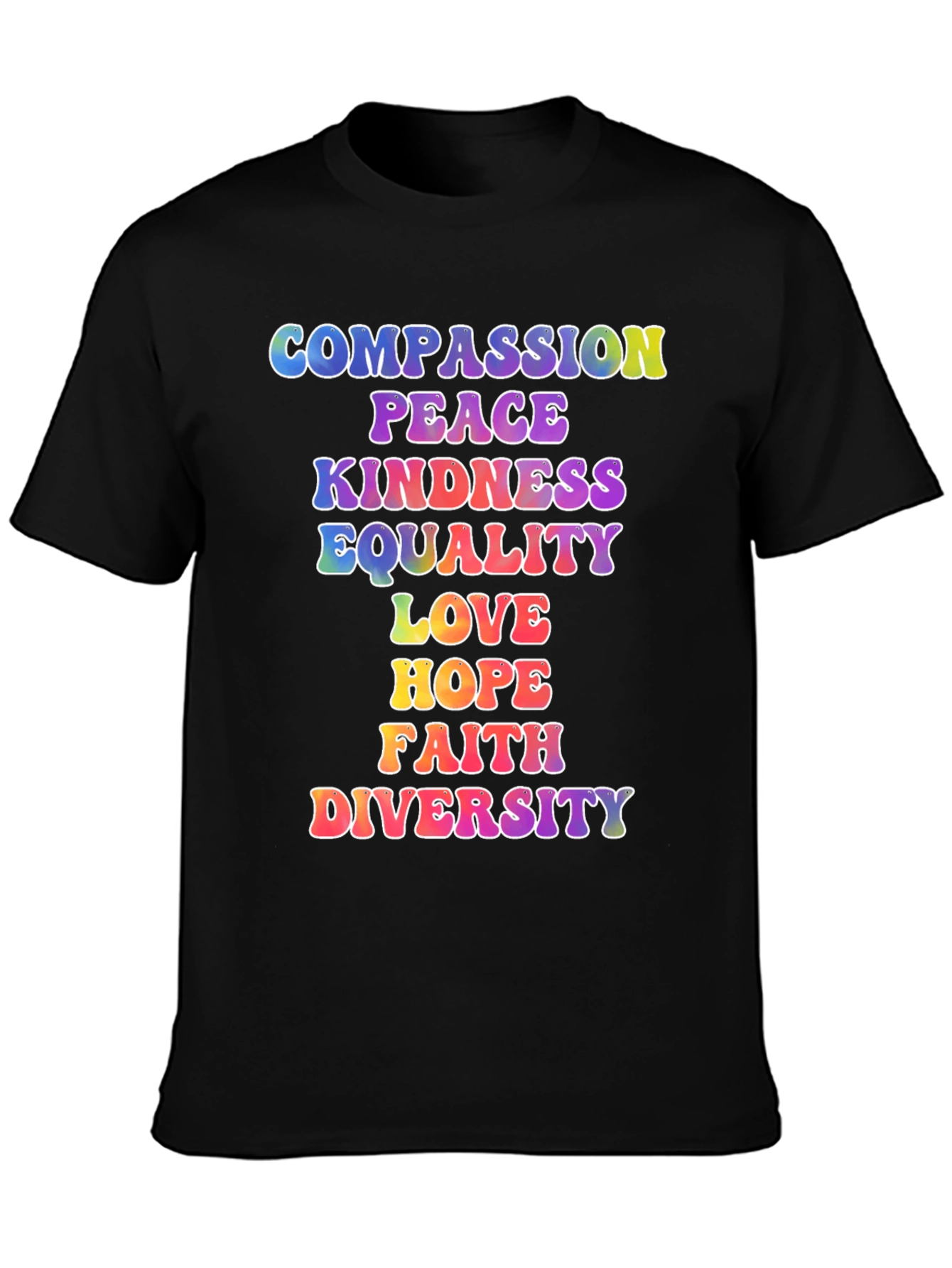 Compassion Peace Kindness Equality T-Shirt