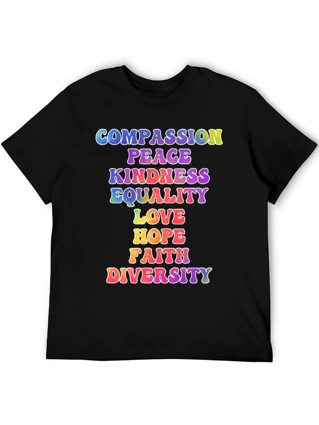 Compassion Peace Kindness Equality T-Shirt