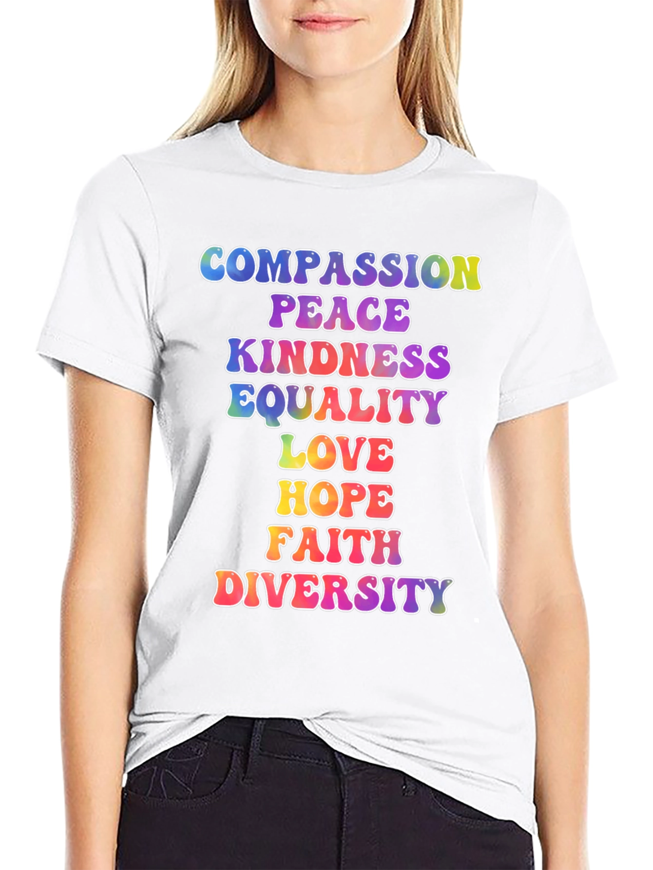 Compassion Peace Kindness Equality T-Shirt