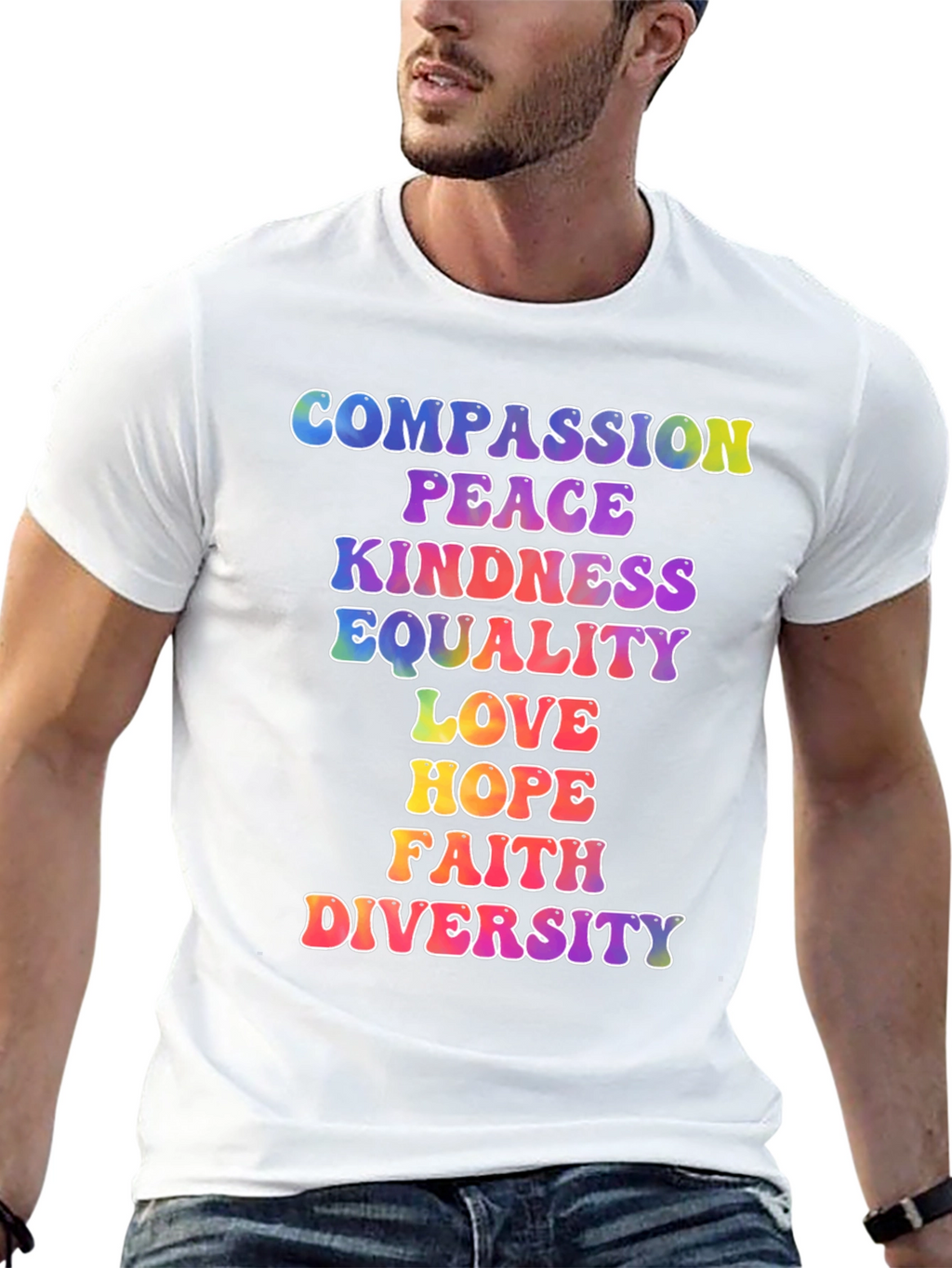Compassion Peace Kindness Equality T-Shirt