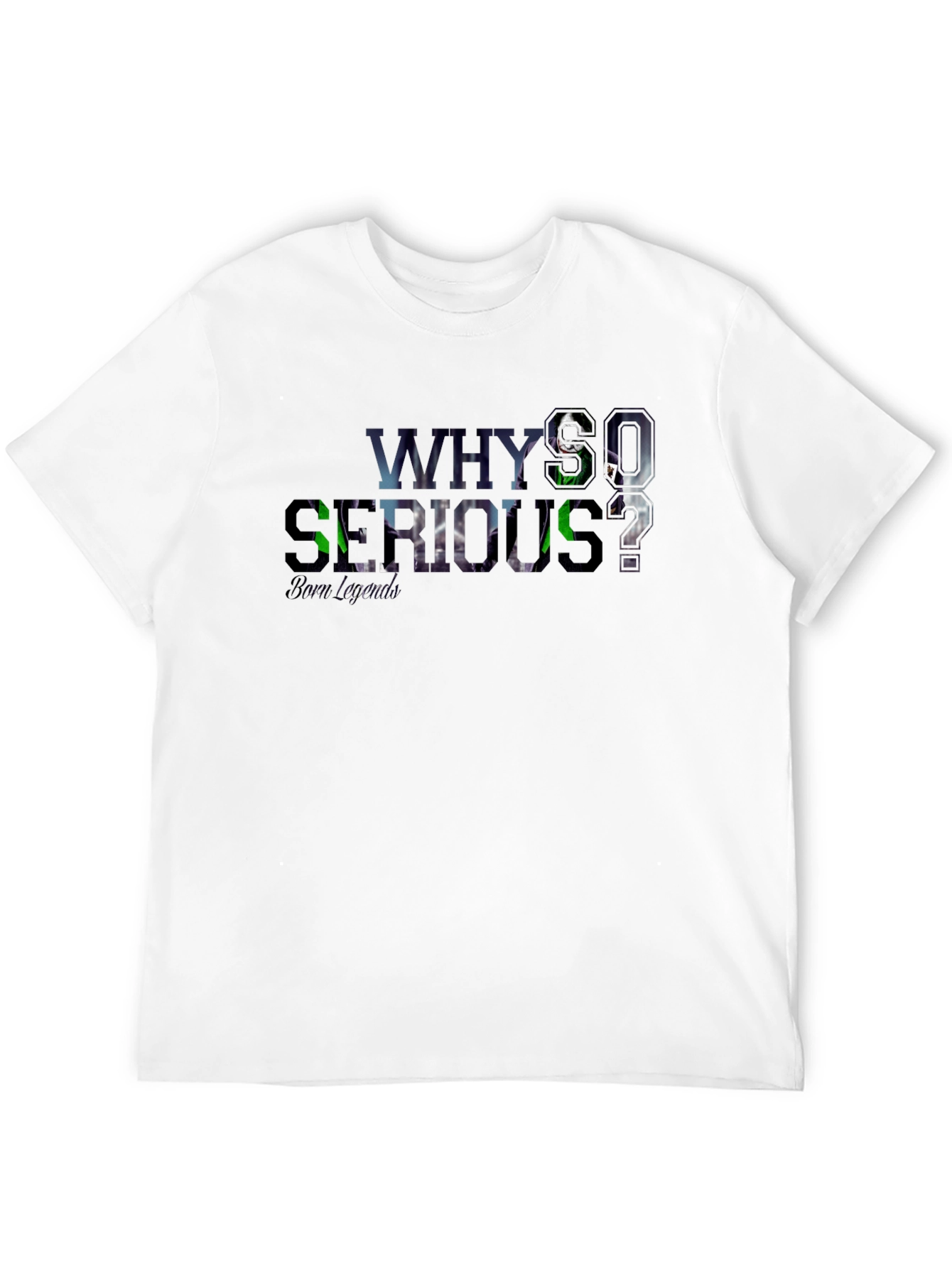 Why So Serious Joker Graphic Tee
