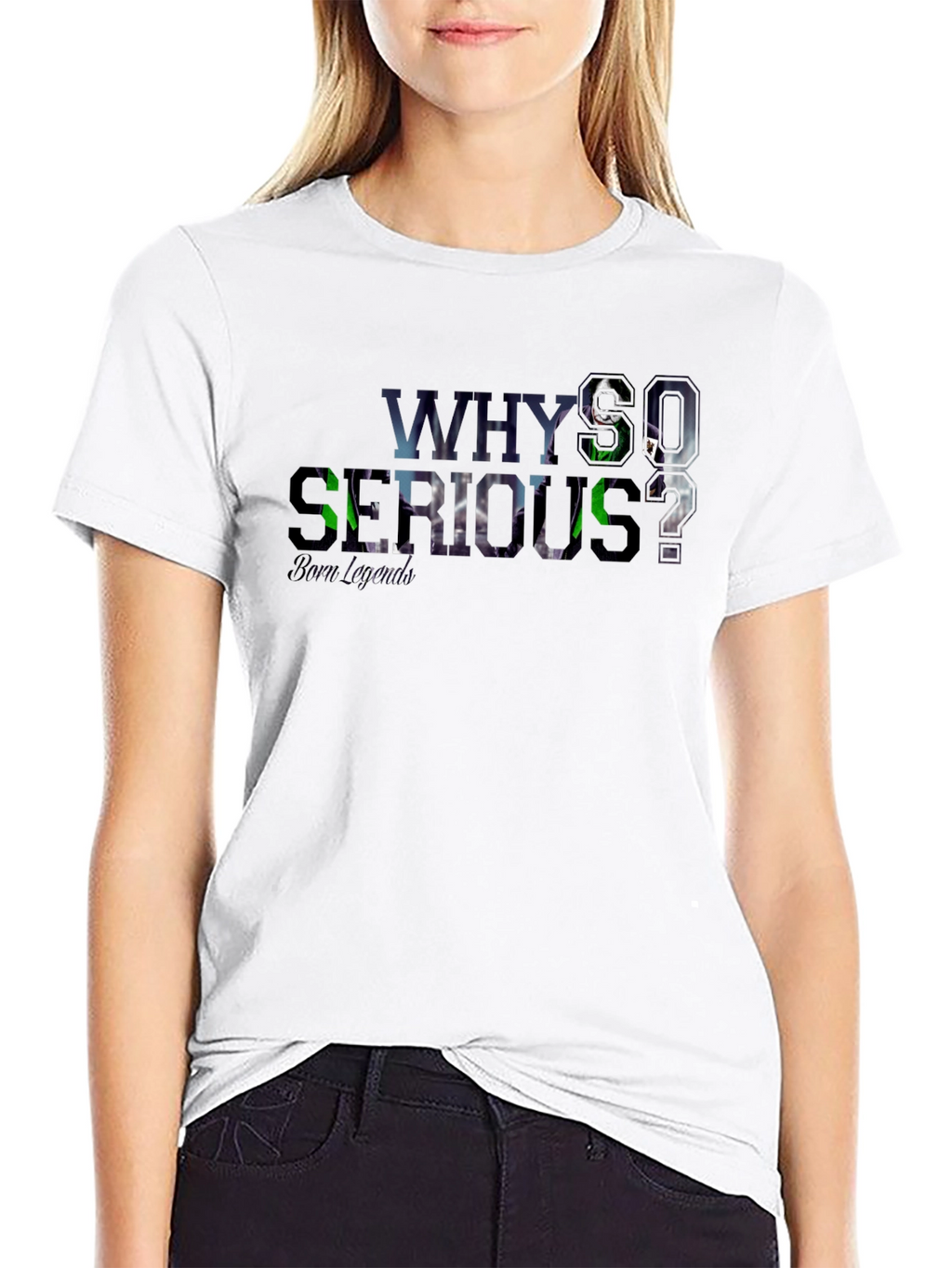 Why So Serious Joker Graphic Tee
