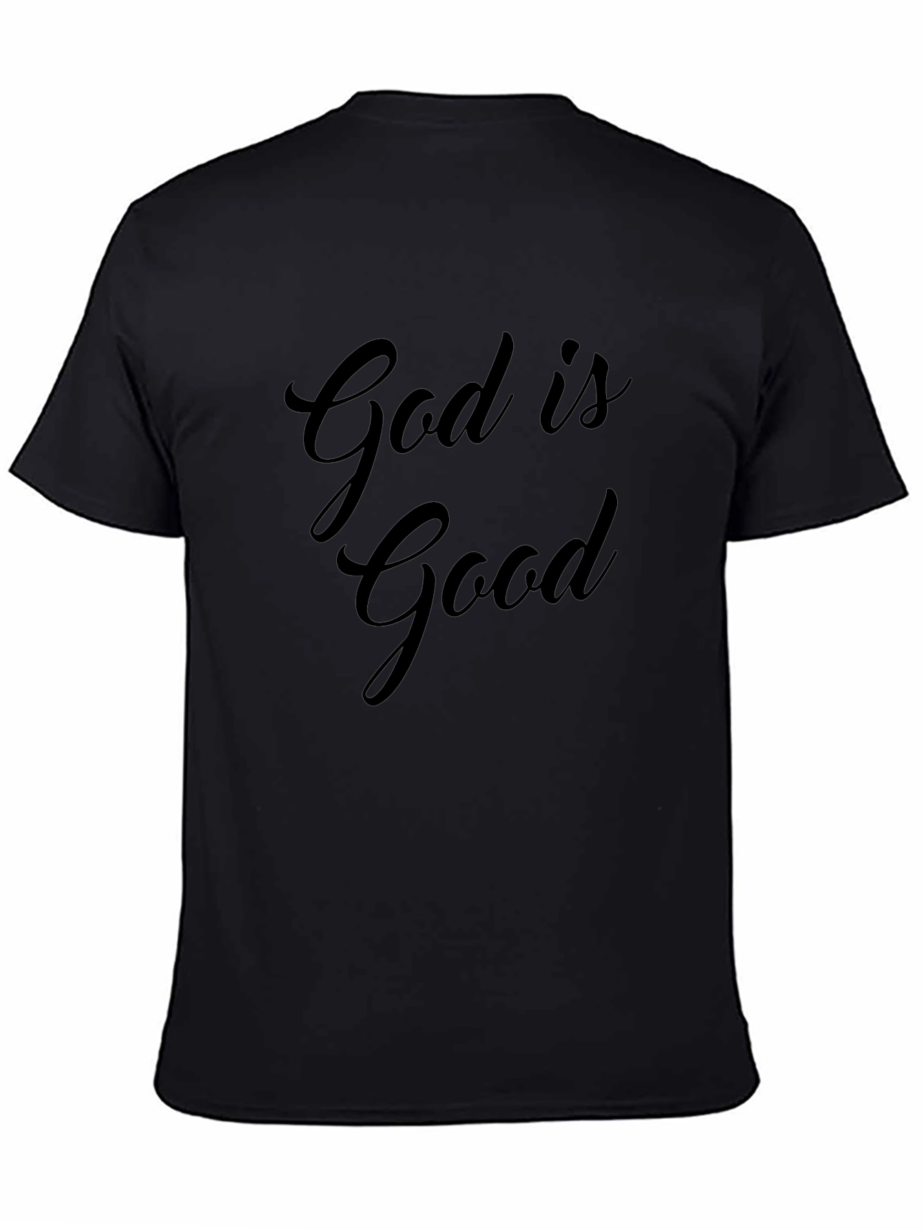God is Good Black Graphic Tee - Mens Christian T-Shirt