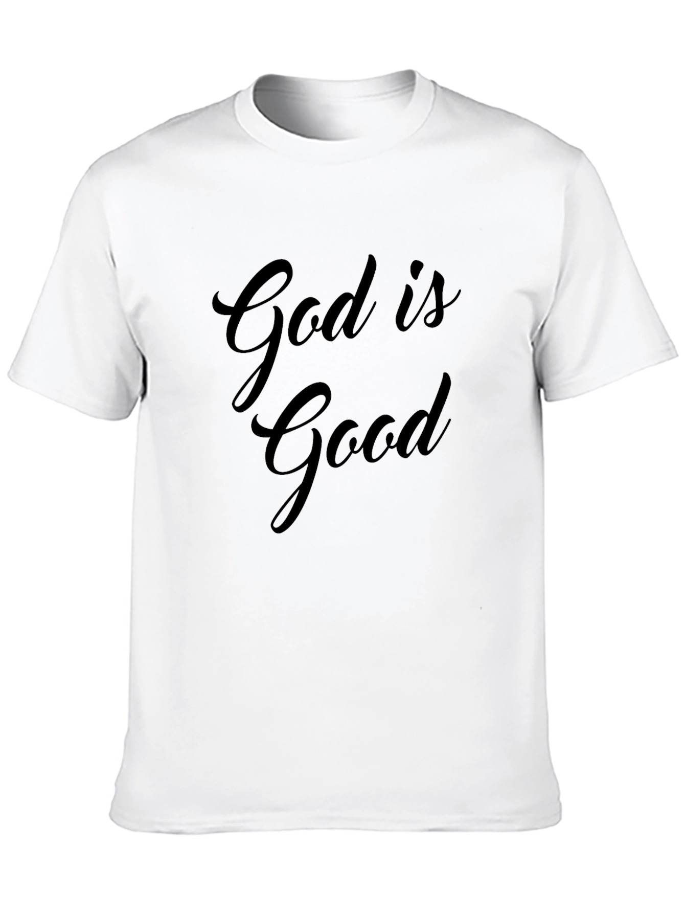 God is Good Black Graphic Tee - Mens Christian T-Shirt