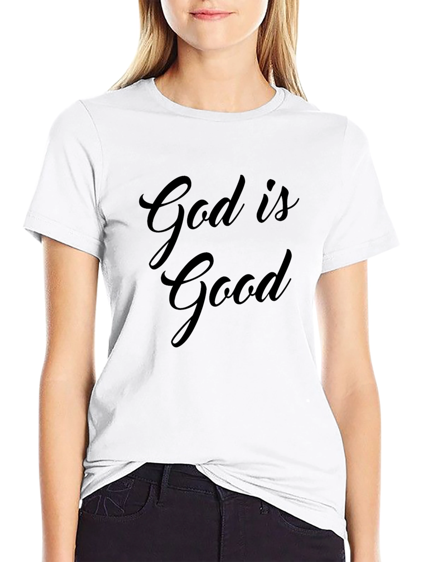 God is Good Black Graphic Tee - Mens Christian T-Shirt