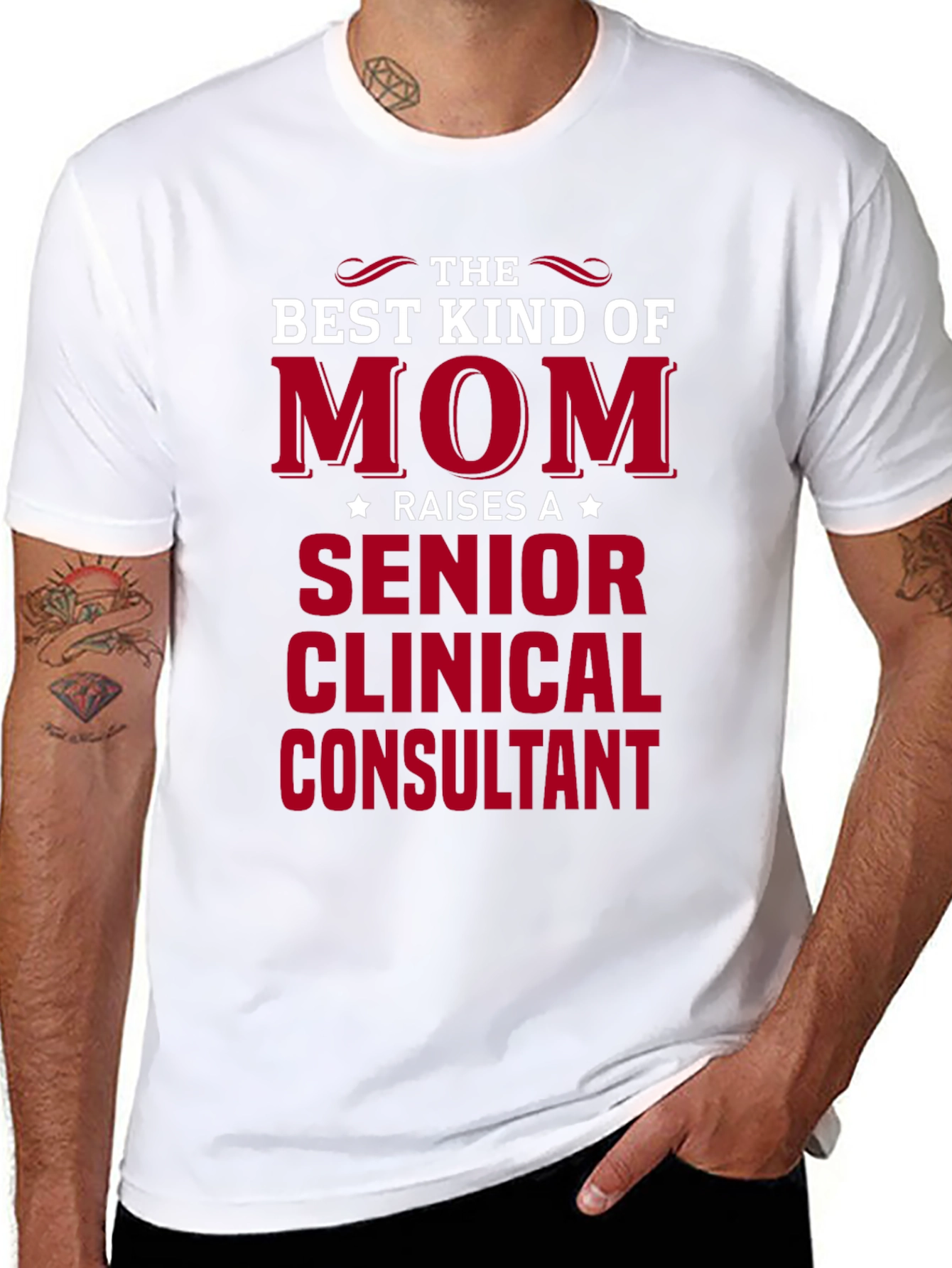 Best Kind of Mom Senior Clinical Consultant T-Shirt