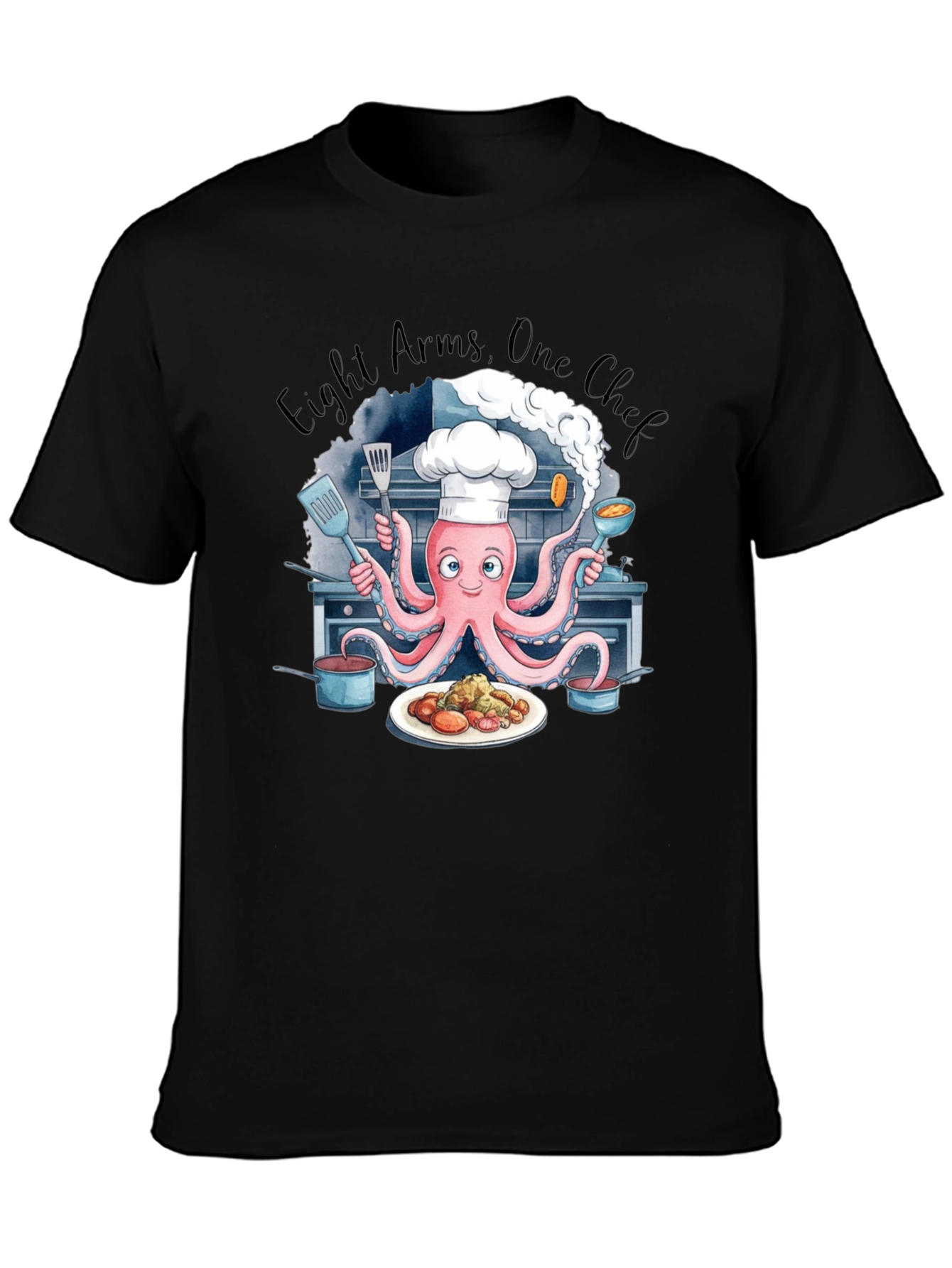 Eight Arms One Chef T-Shirt