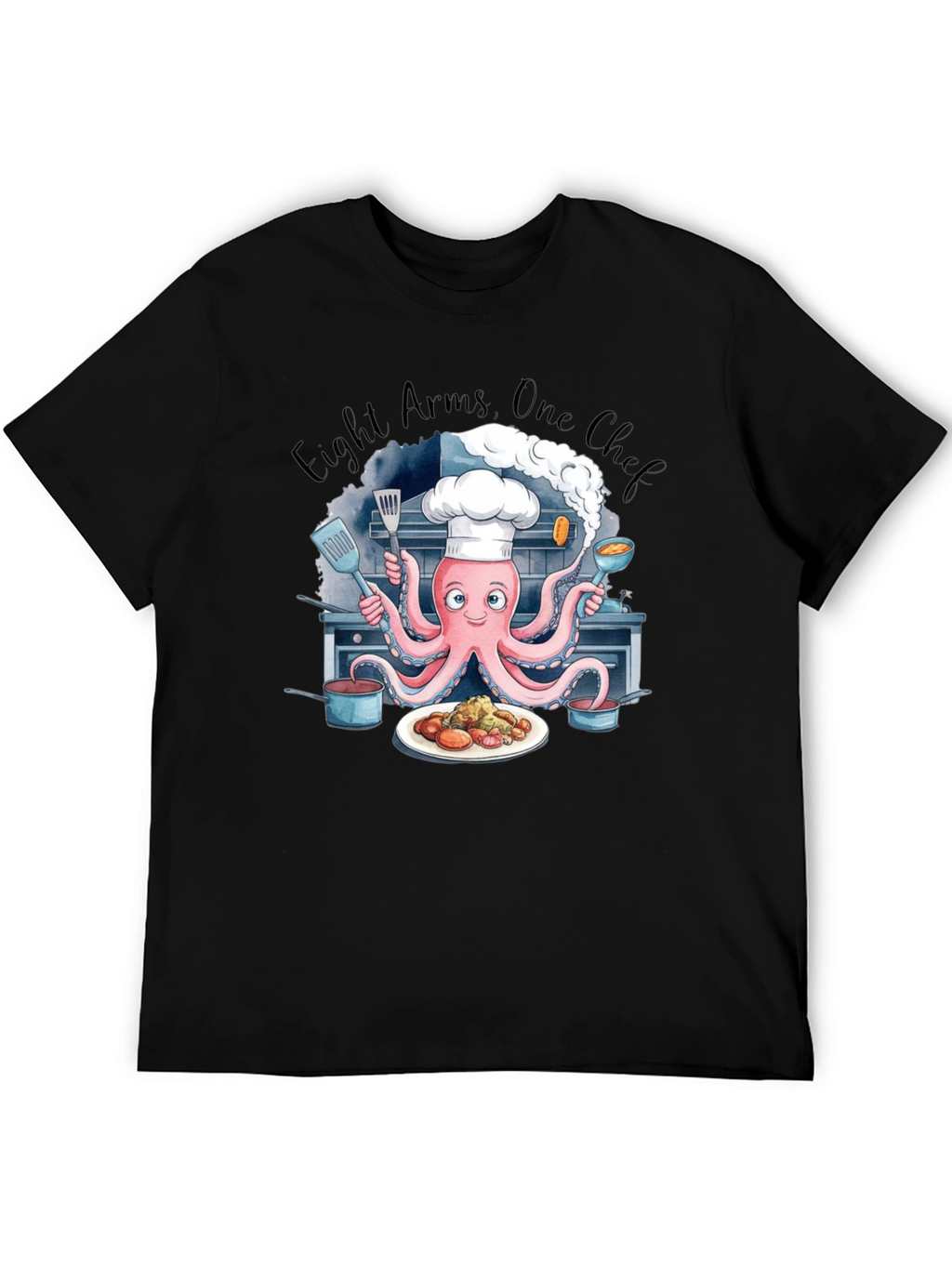 Eight Arms One Chef T-Shirt