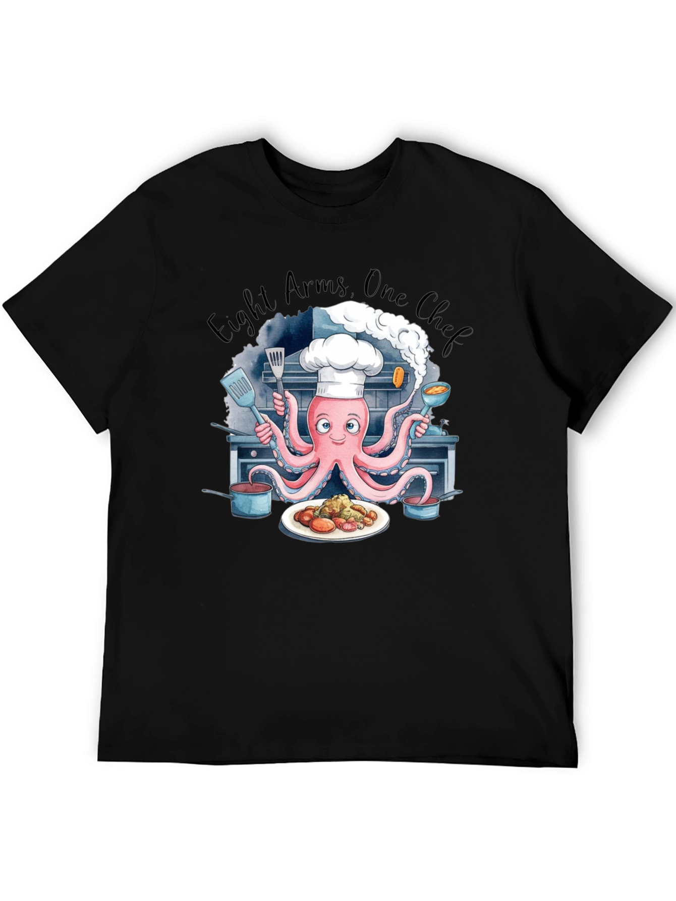 Eight Arms One Chef T-Shirt