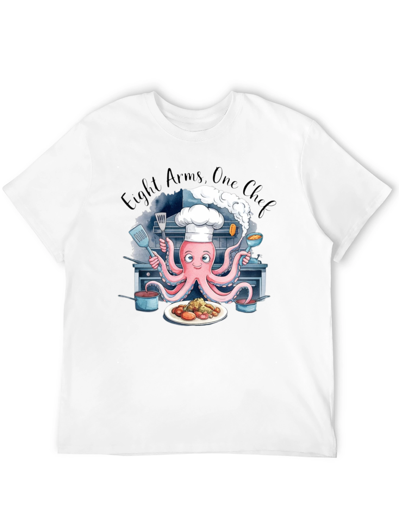 Eight Arms One Chef T-Shirt