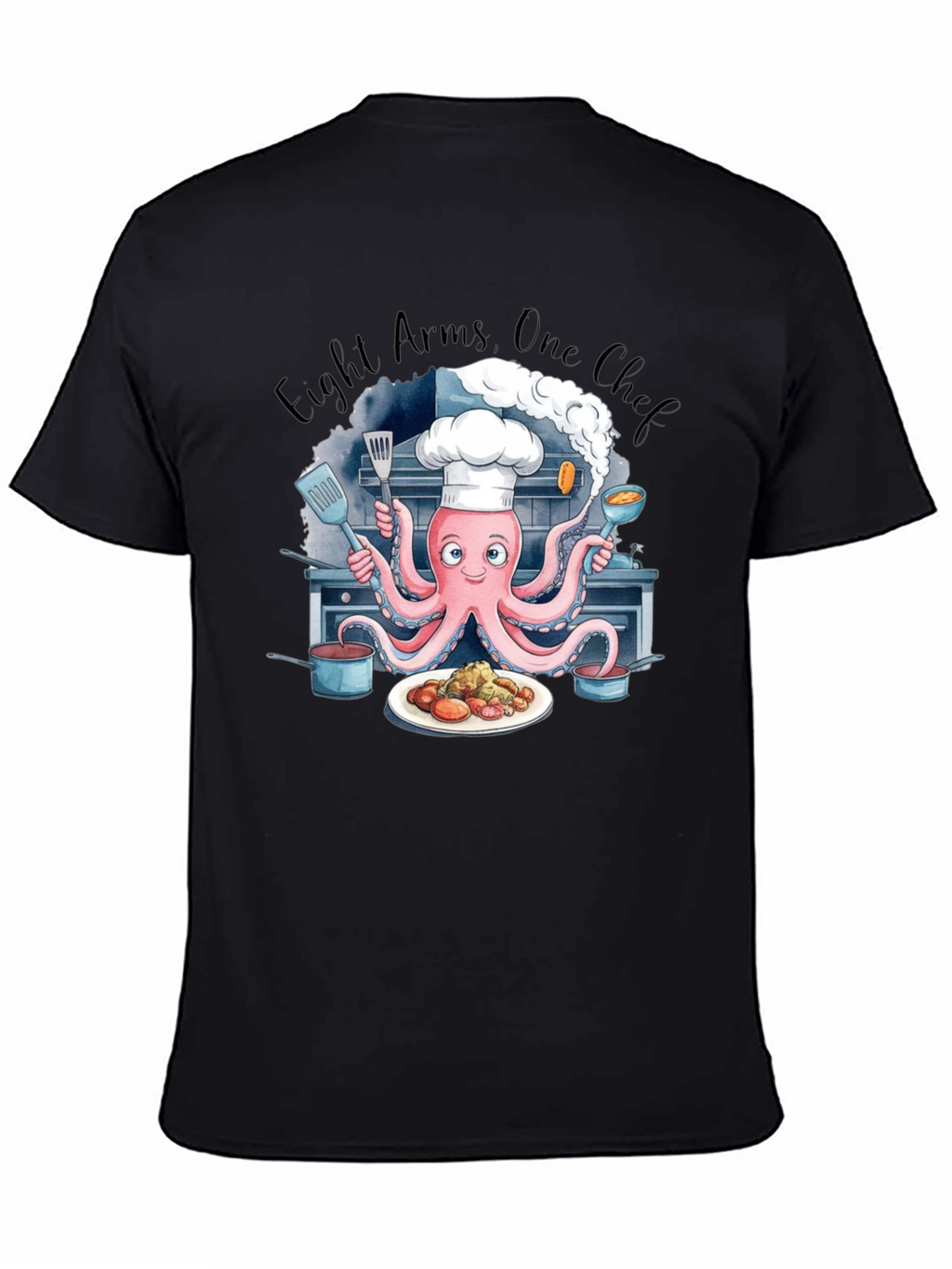 Eight Arms One Chef T-Shirt