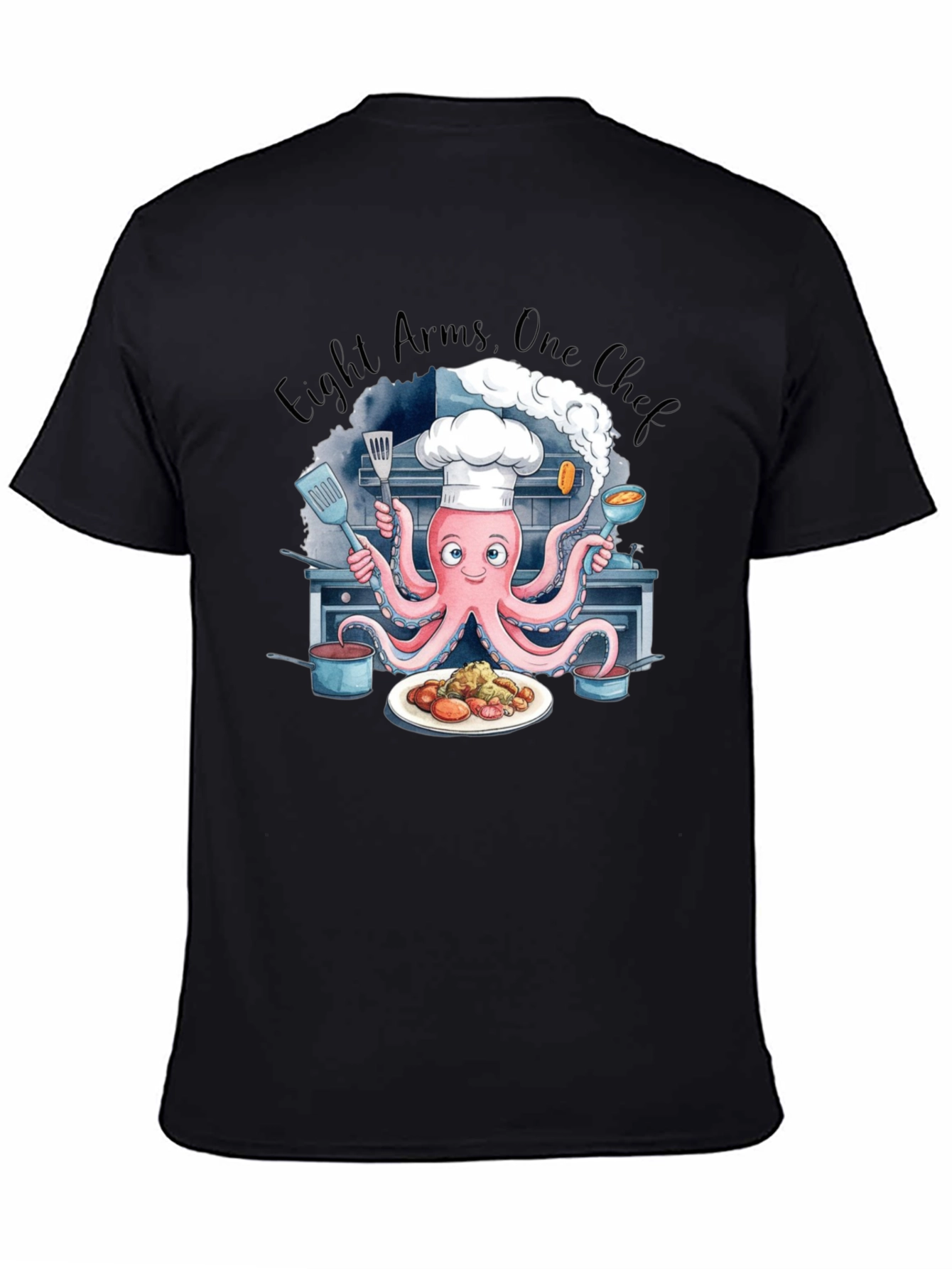 Eight Arms One Chef T-Shirt