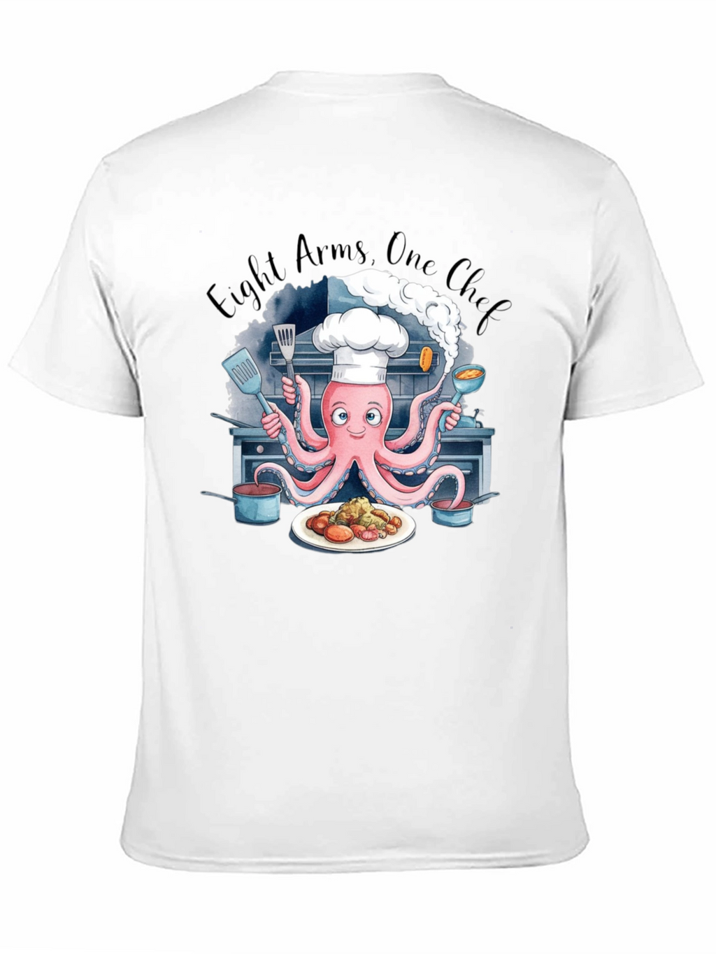 Eight Arms One Chef T-Shirt