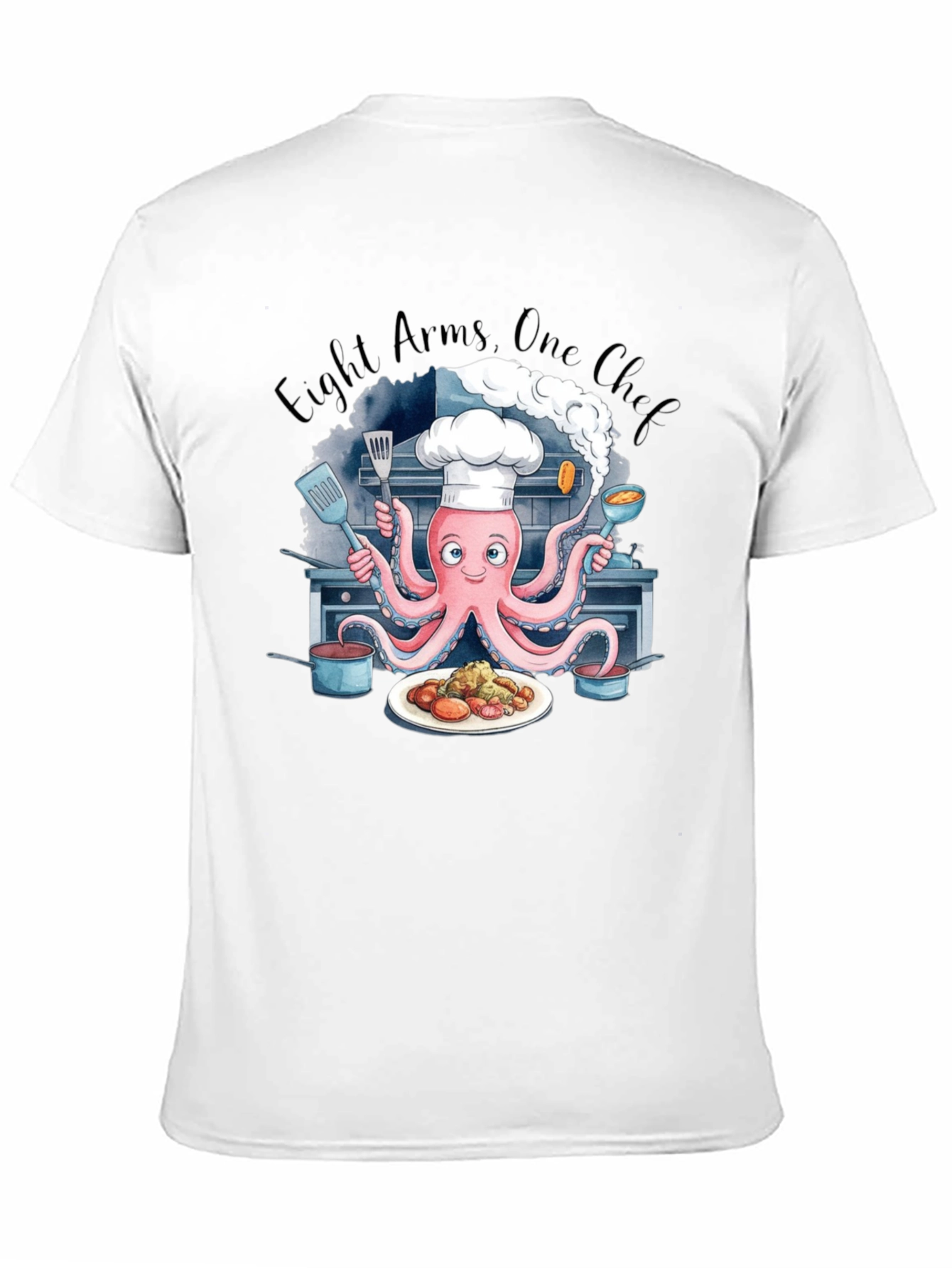 Eight Arms One Chef T-Shirt