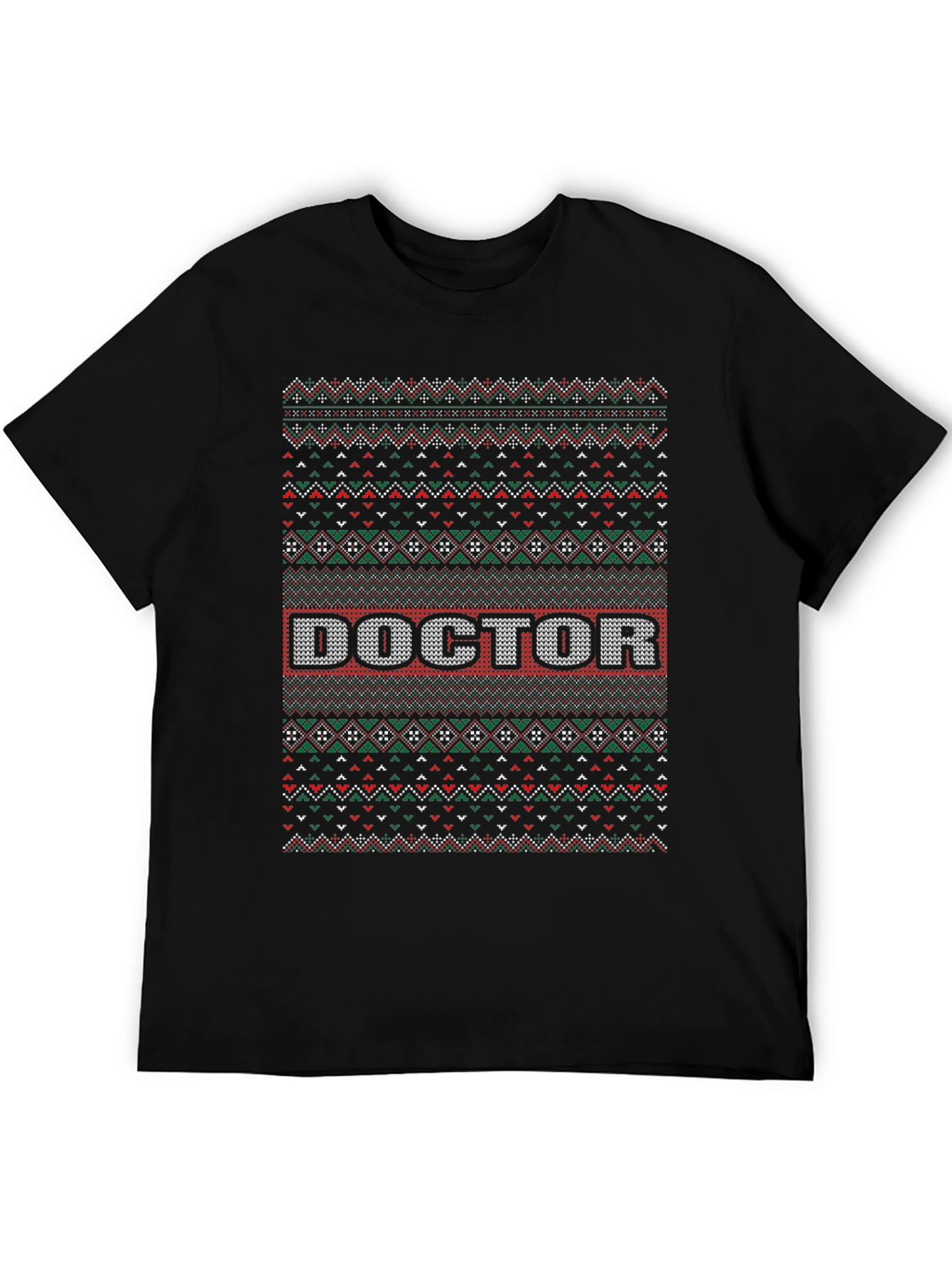 Doctor Ugly Christmas Sweater T-Shirt