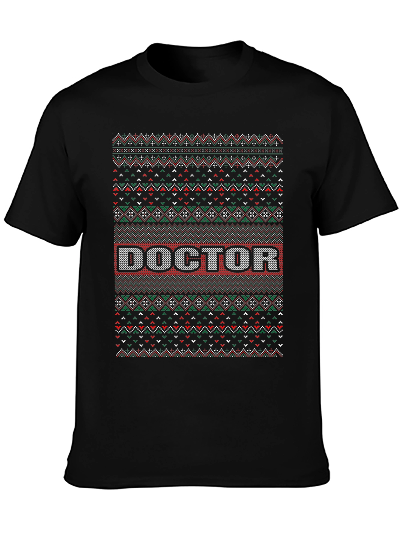 Doctor Ugly Christmas Sweater T-Shirt