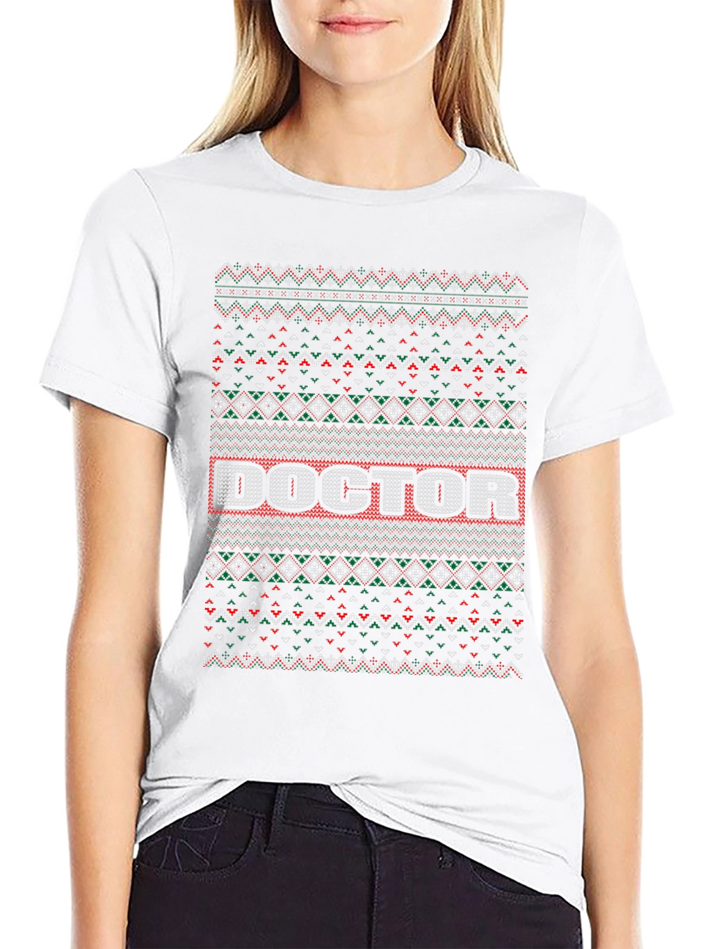 Doctor Ugly Christmas Sweater T-Shirt
