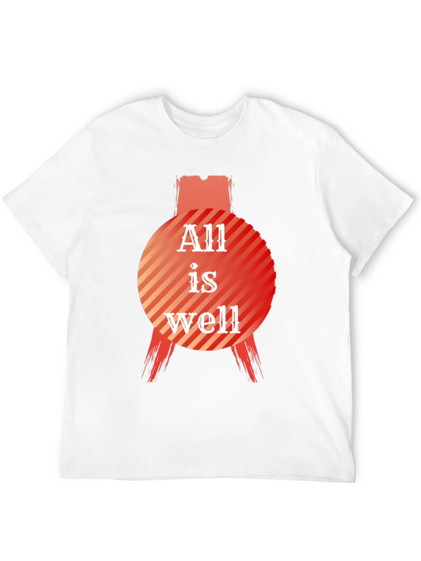 All is Well Graphic Tee - Stylish Comfort