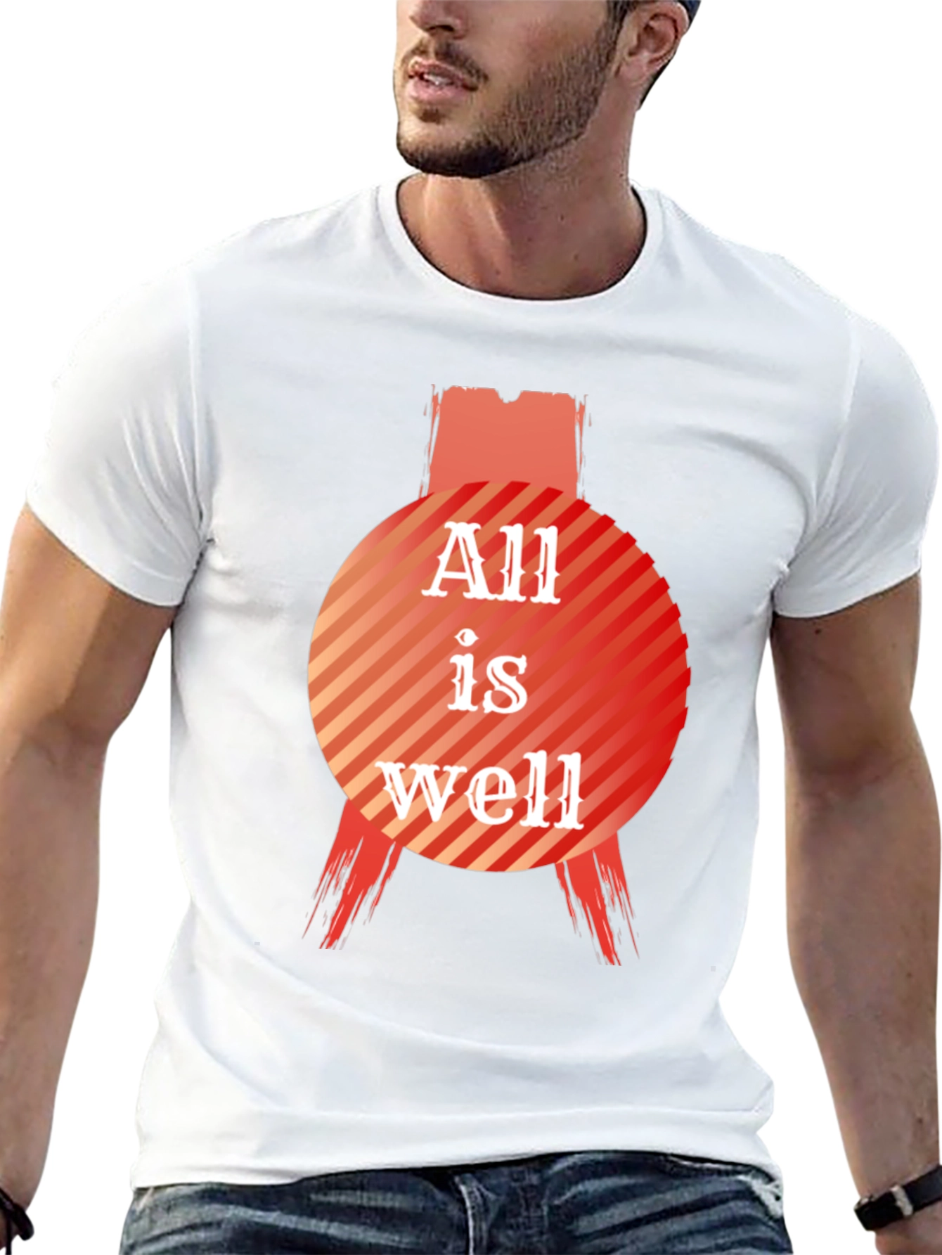 All is Well Graphic Tee - Stylish Comfort