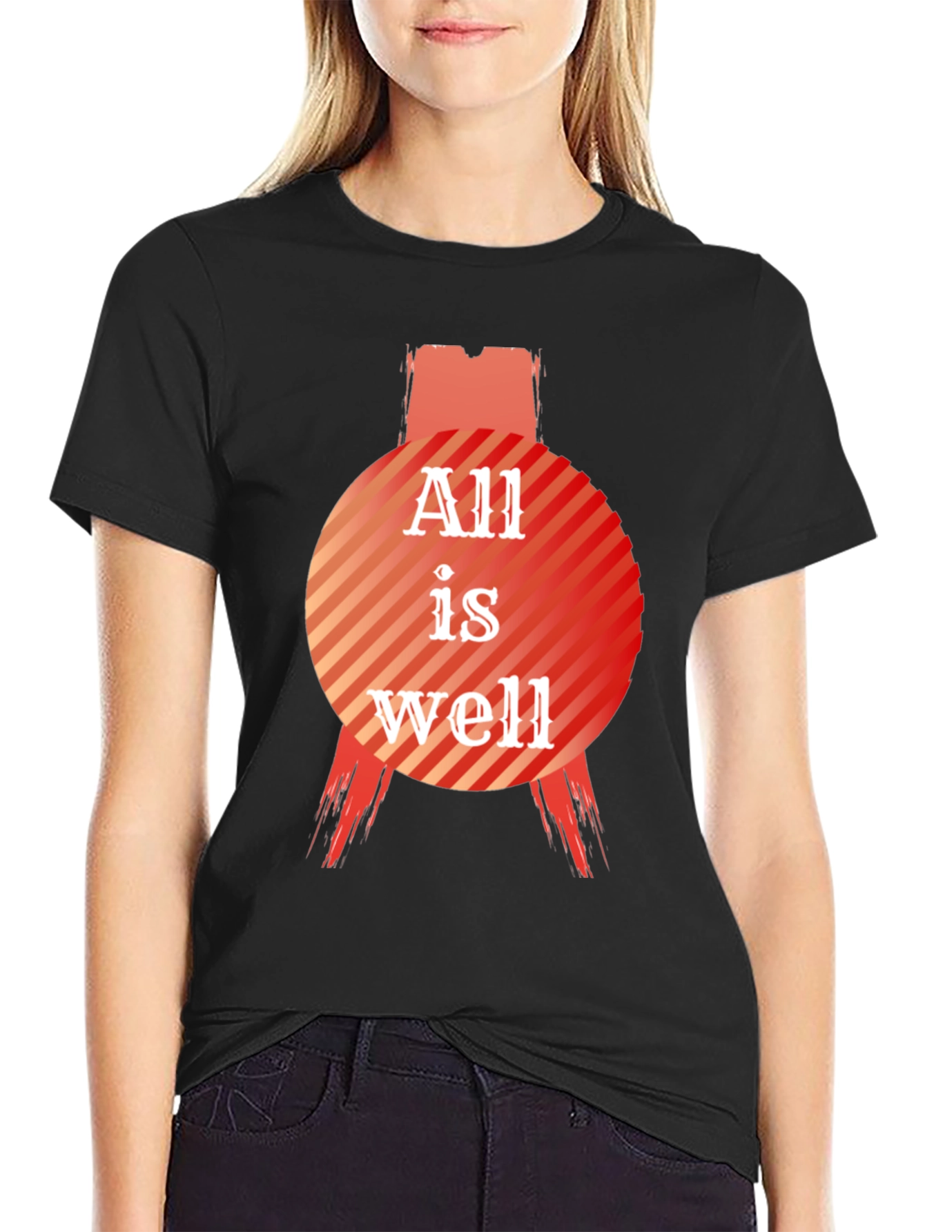 All is Well Graphic Tee - Stylish Comfort